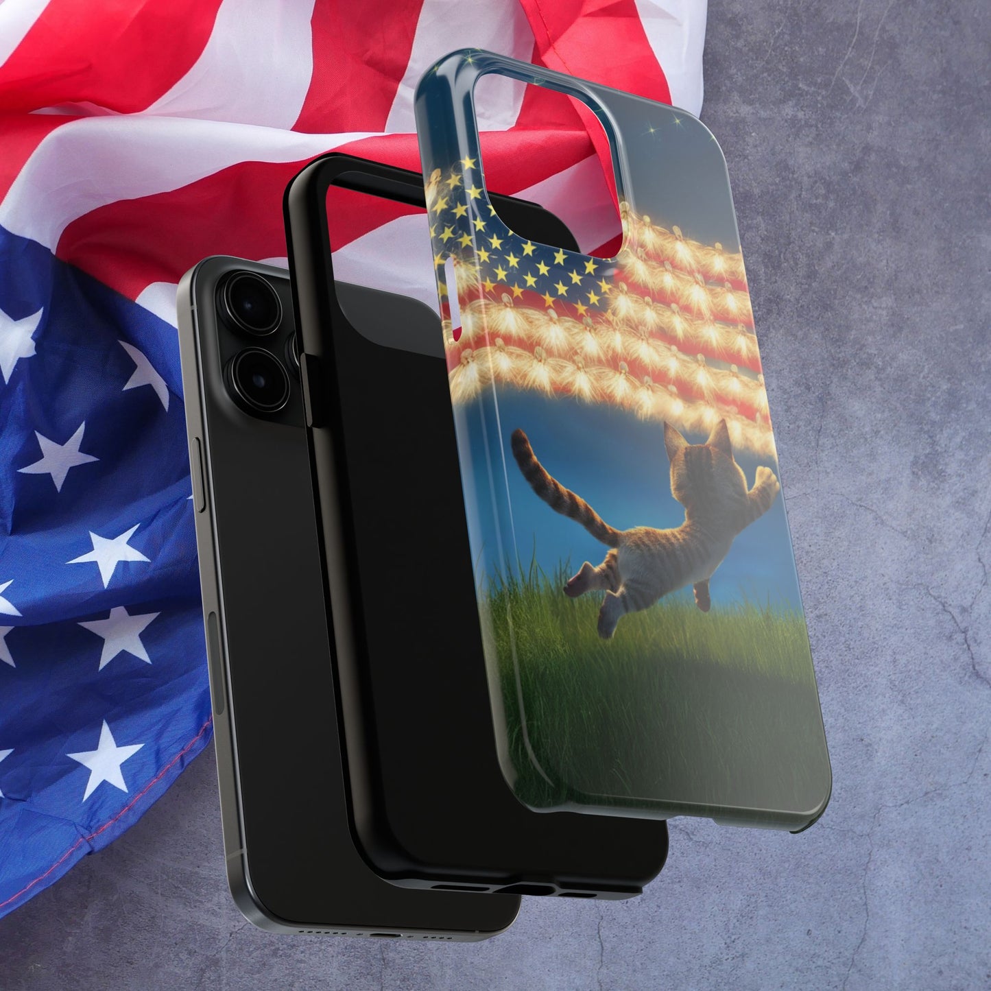 Eagle Eye Wireless Charging Support Tough Case