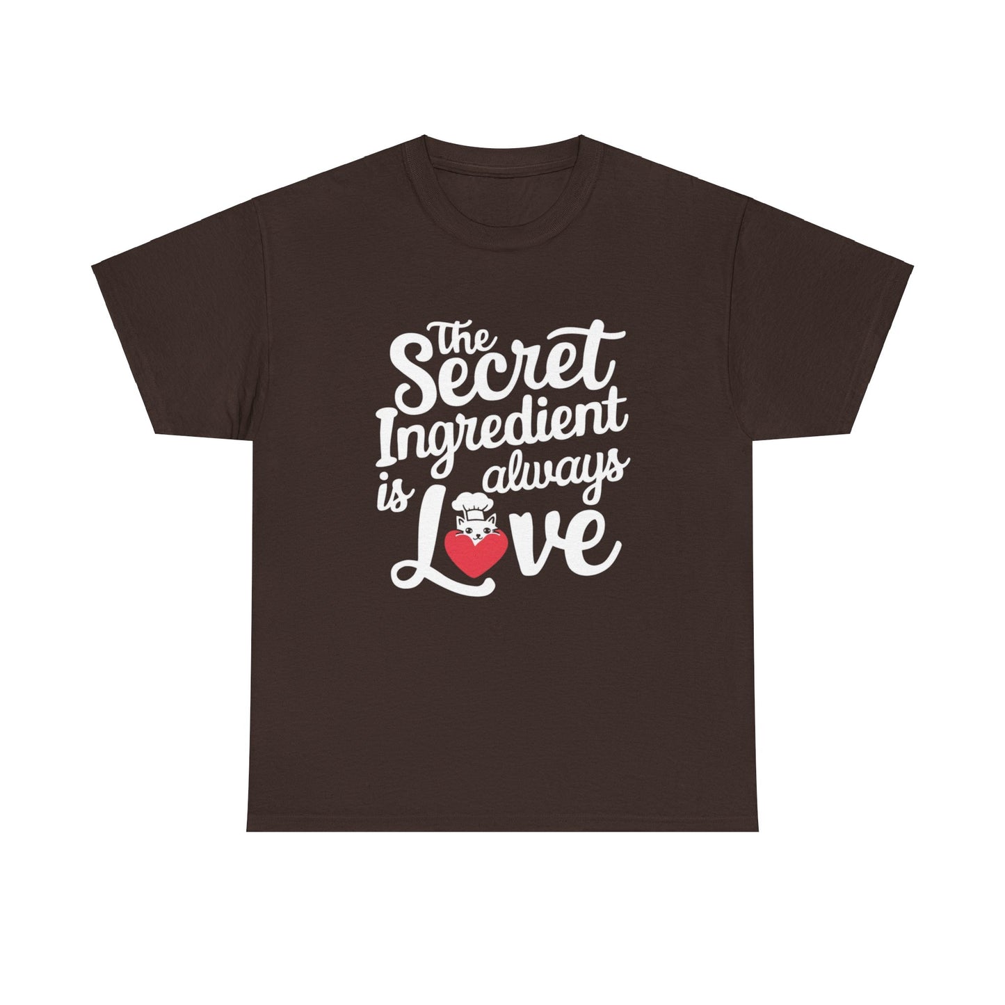 Secret Ingredient Is Love Unisex Cotton T-Shirt