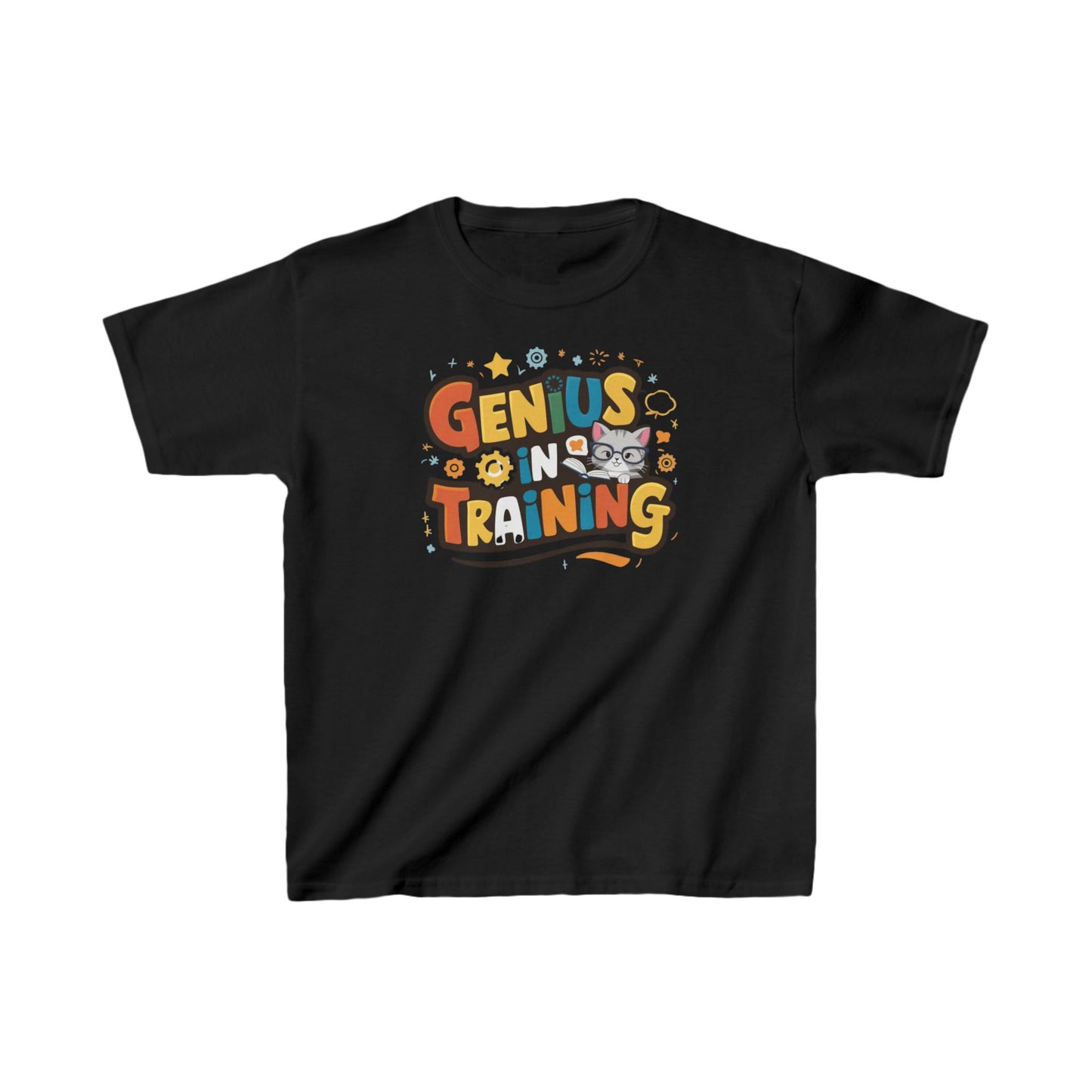 Genius In Training Kids Cotton T-Shirt