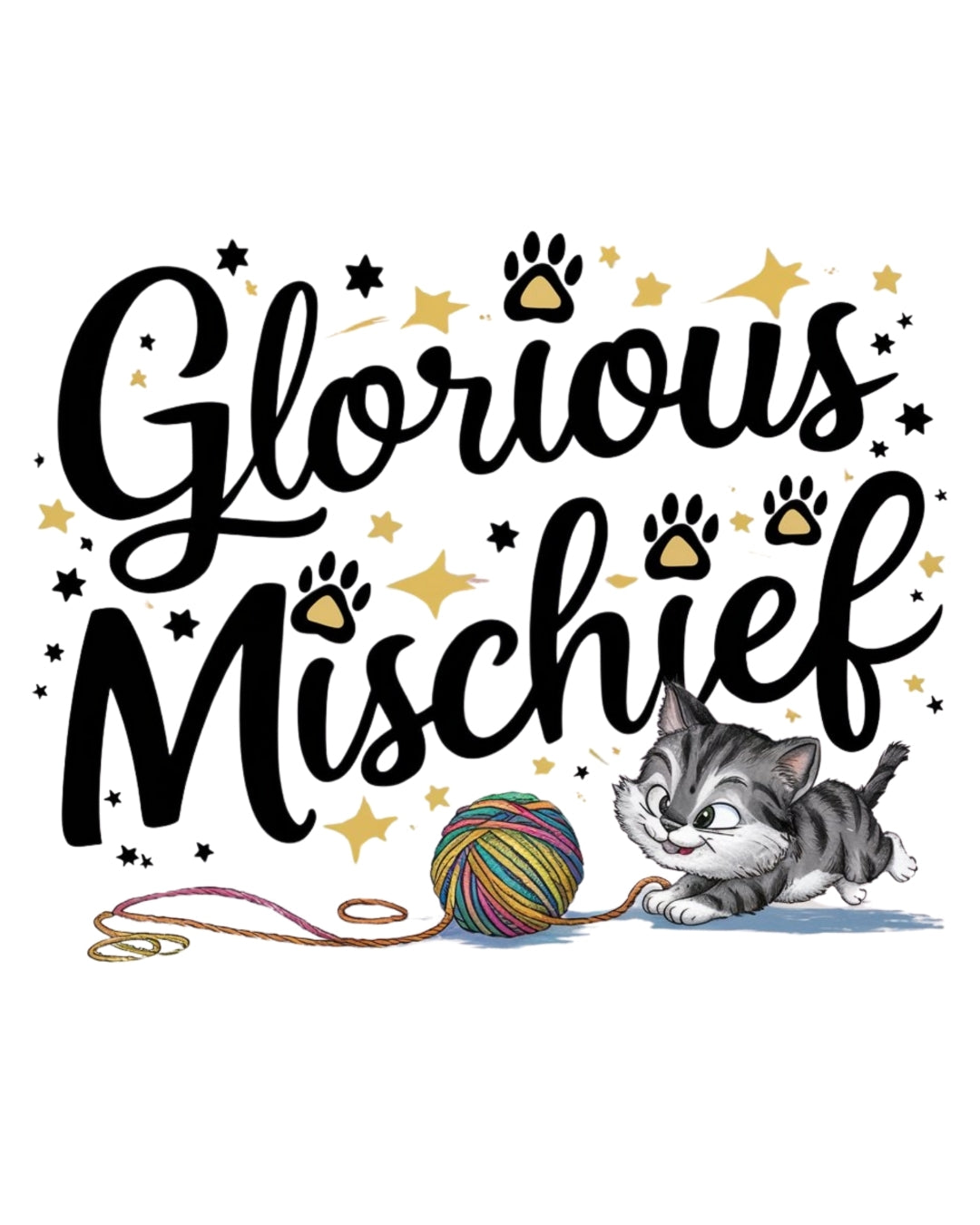 Glorious Mischief Toddler Cotton T-Shirt