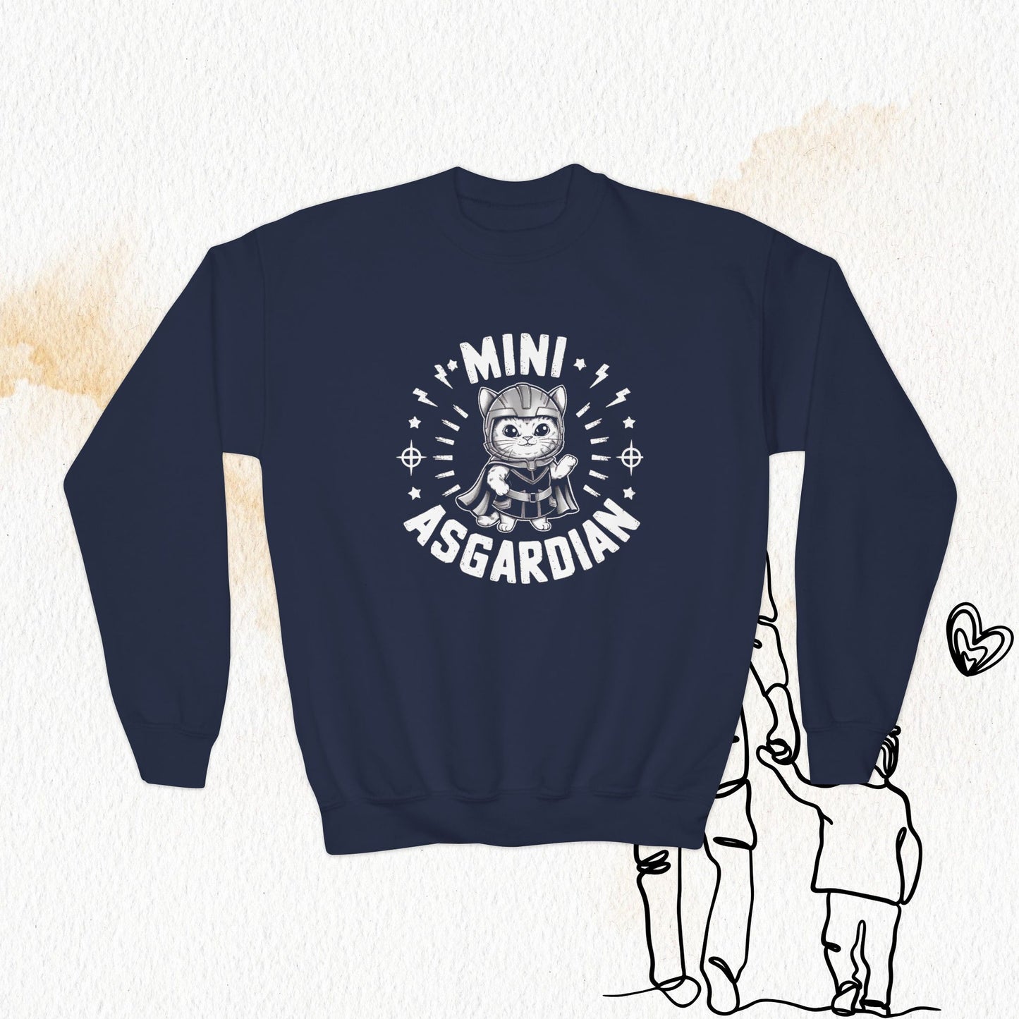 Sunbeam Siesta Saboteur Youth Crewneck Sweatshirt