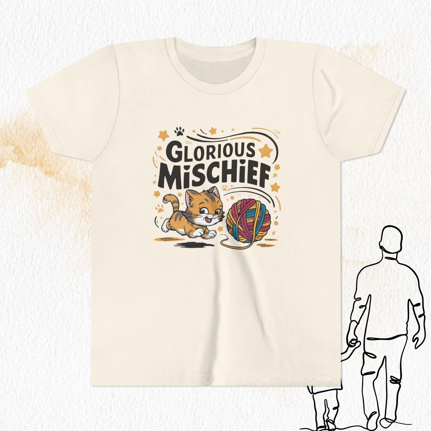 Glorious Mischief Youth Heavy Cotton T-Shirt