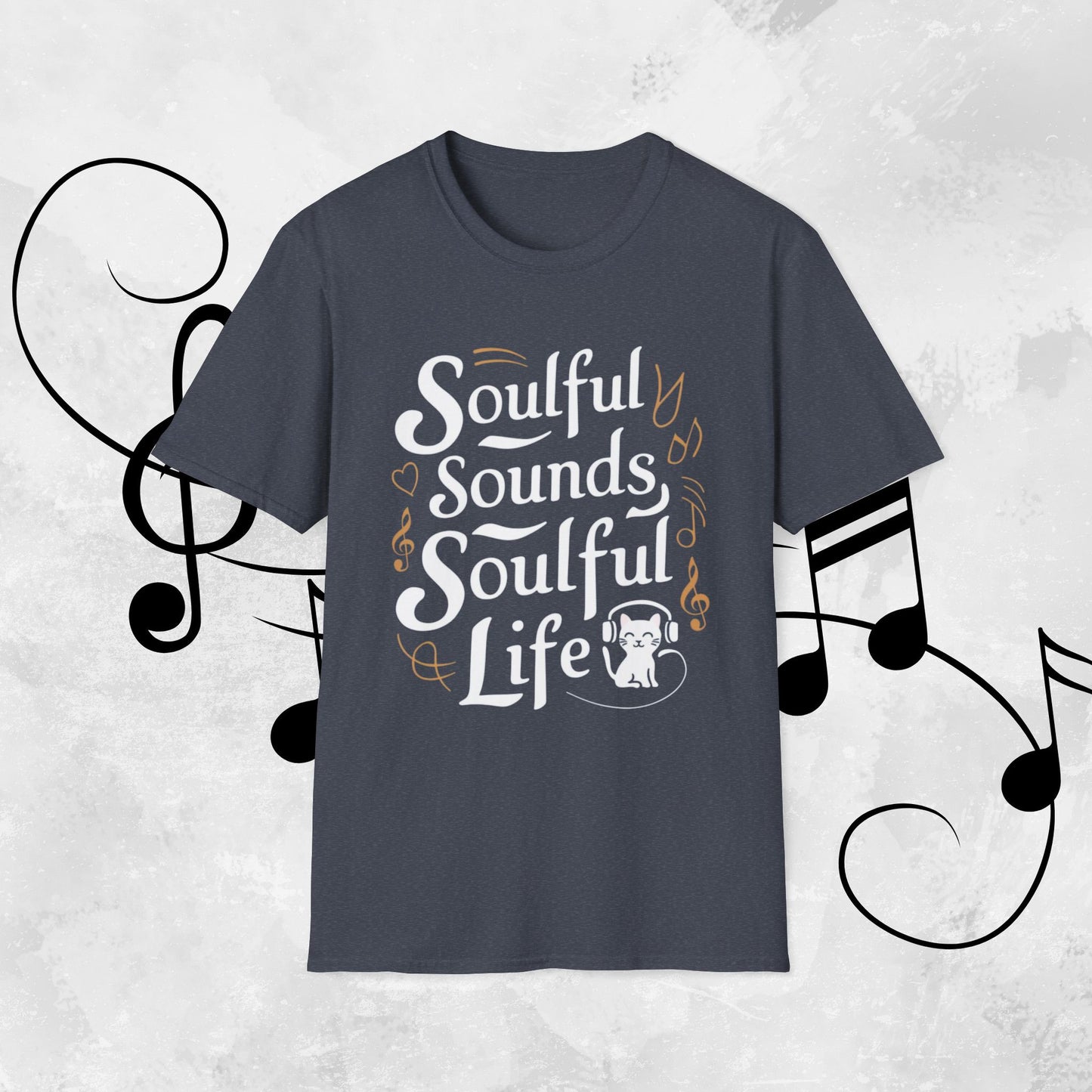 Soulful Sound Soulful Life Cotton Men Tshirt