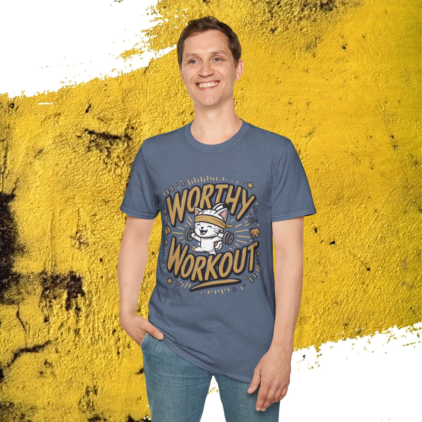 Worthy Workout Cotton Men Tee