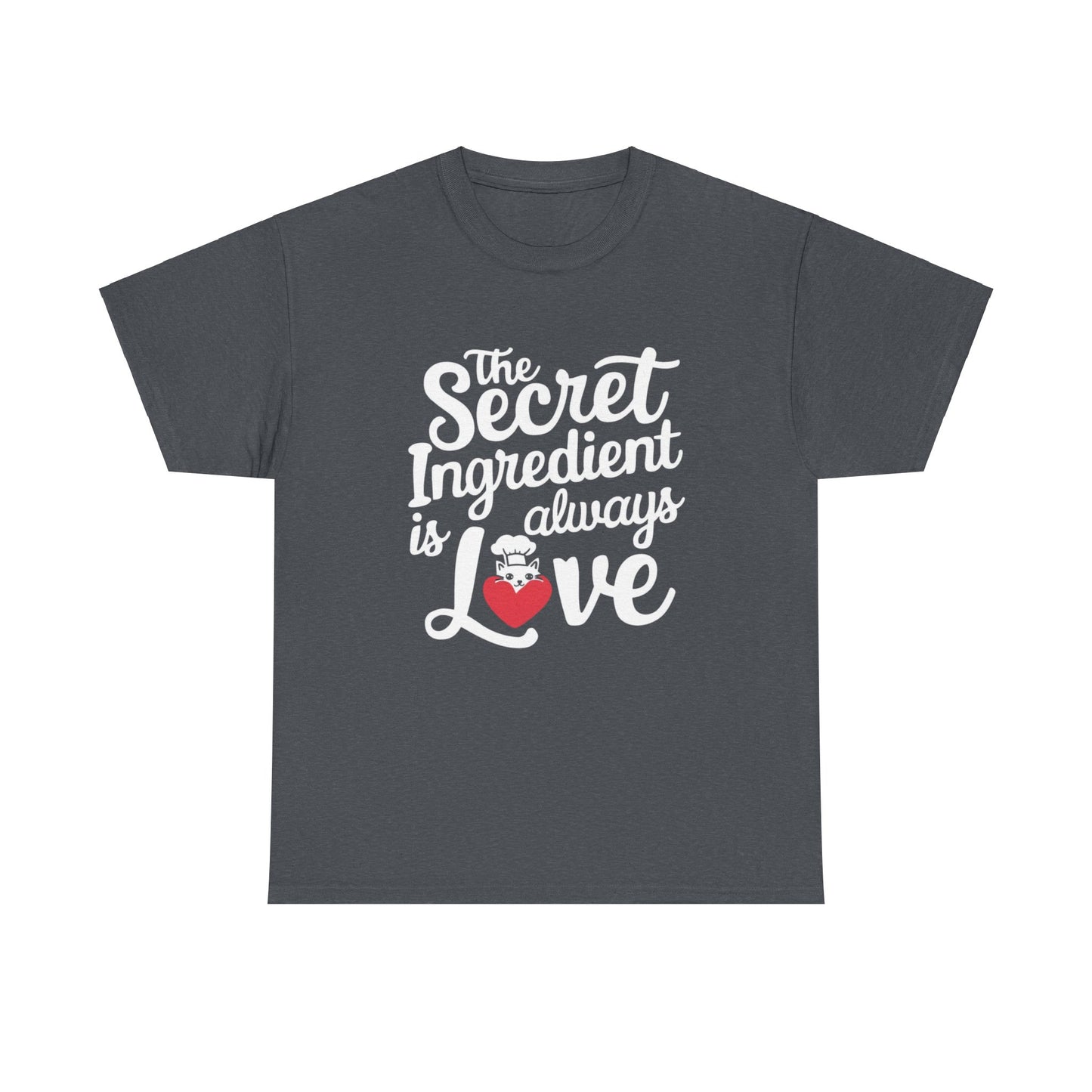 Secret Ingredient Is Love Unisex Cotton T-Shirt