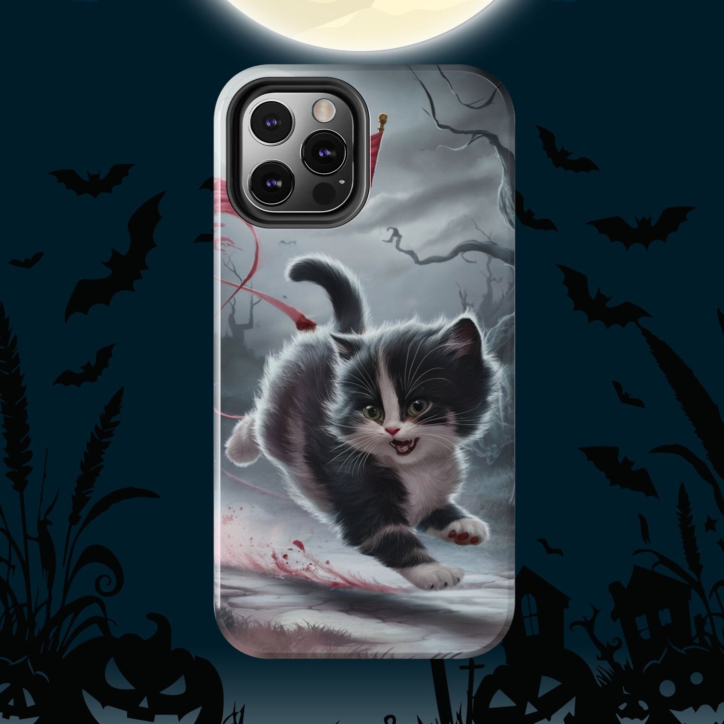 Flaggy Nap Wireless Charging Support Tough Case