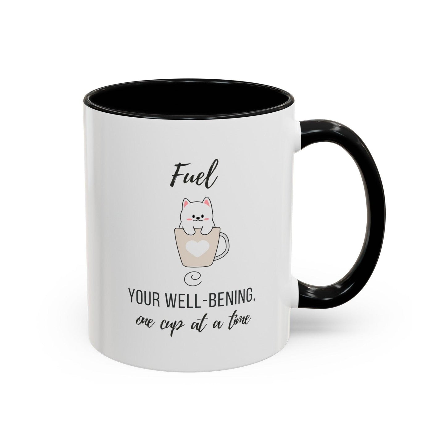 Billien Nap Fuel Printify 11 oz 11oz accent mug Coffee Mugs Holiday Picks Home & Living Kitchen Mugs Spring Essentials two tone White base