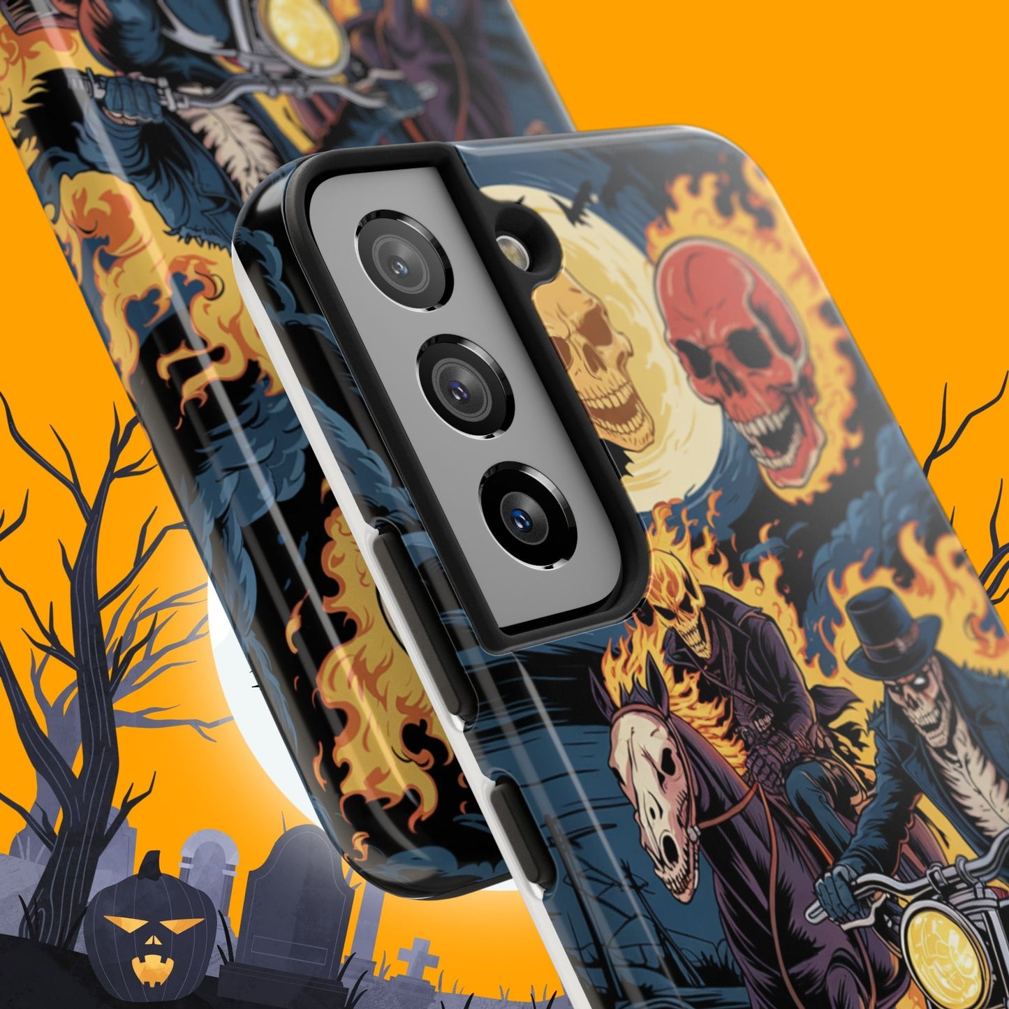 Ghost Rider Wireless Charging Support Tough Case