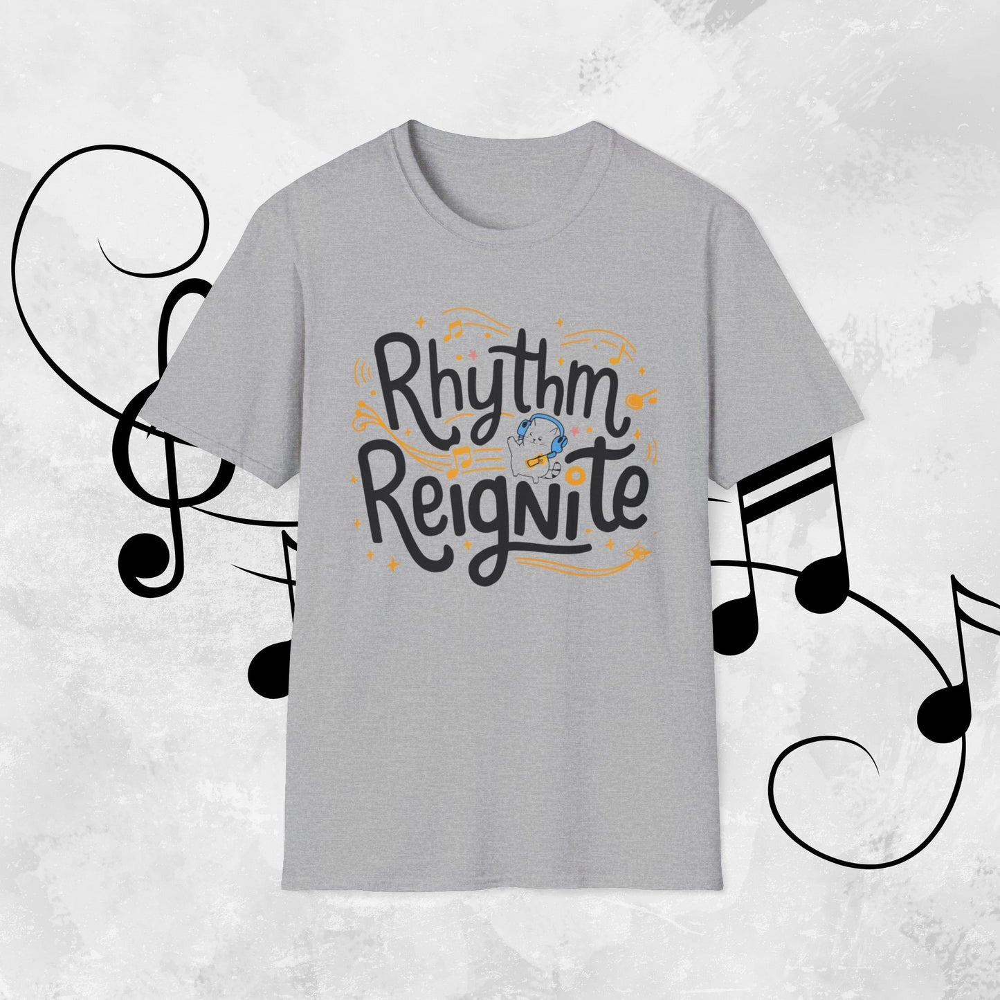 Rhythm Reignites Men Cotton T-Shirt