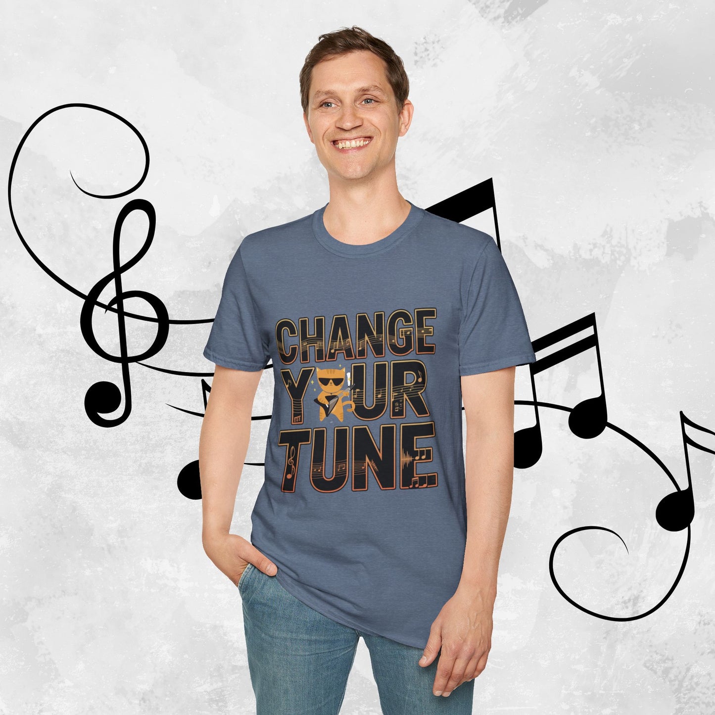 Change Your Tune Cotton T-Shirt