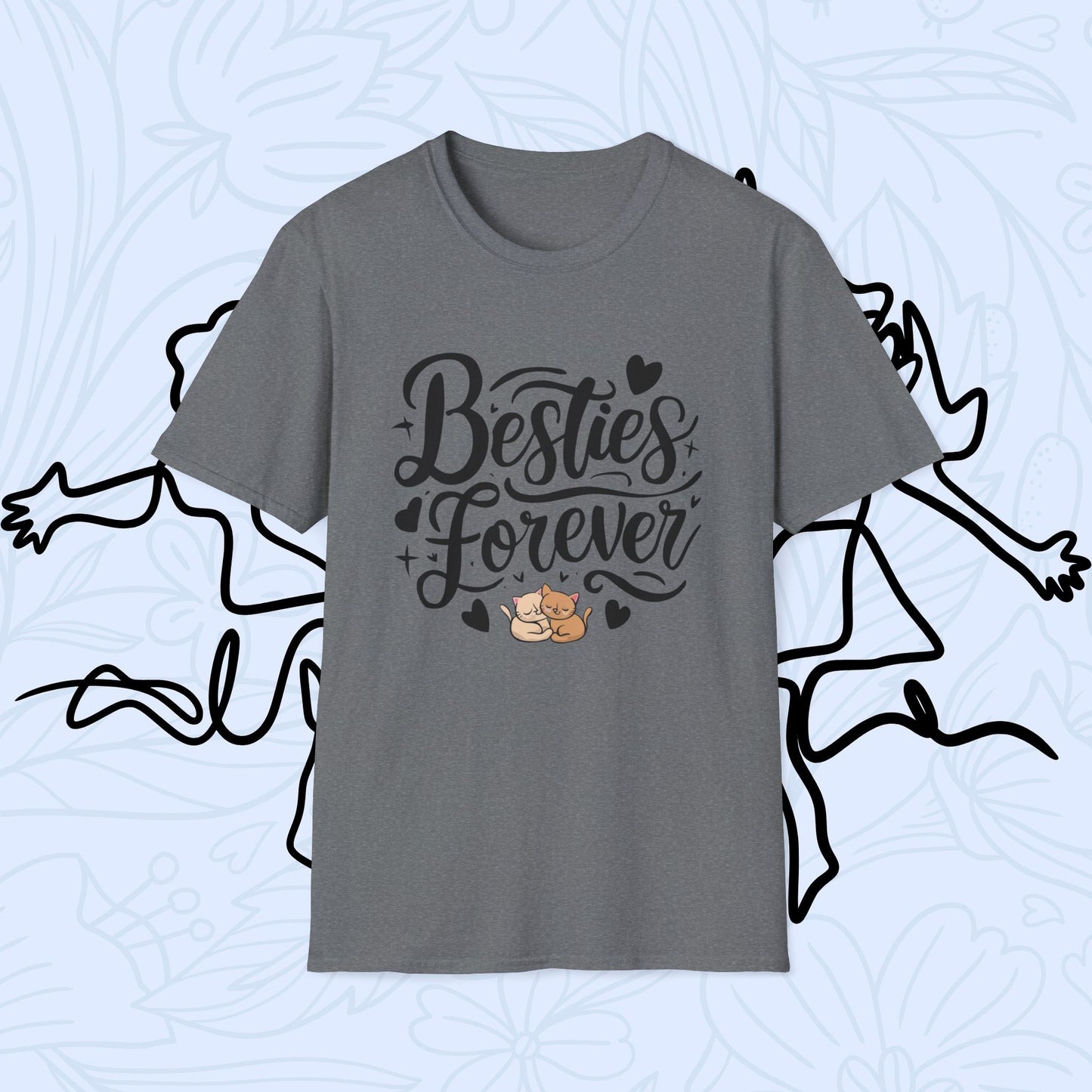 Besties Forever Cotton T-Shirt
