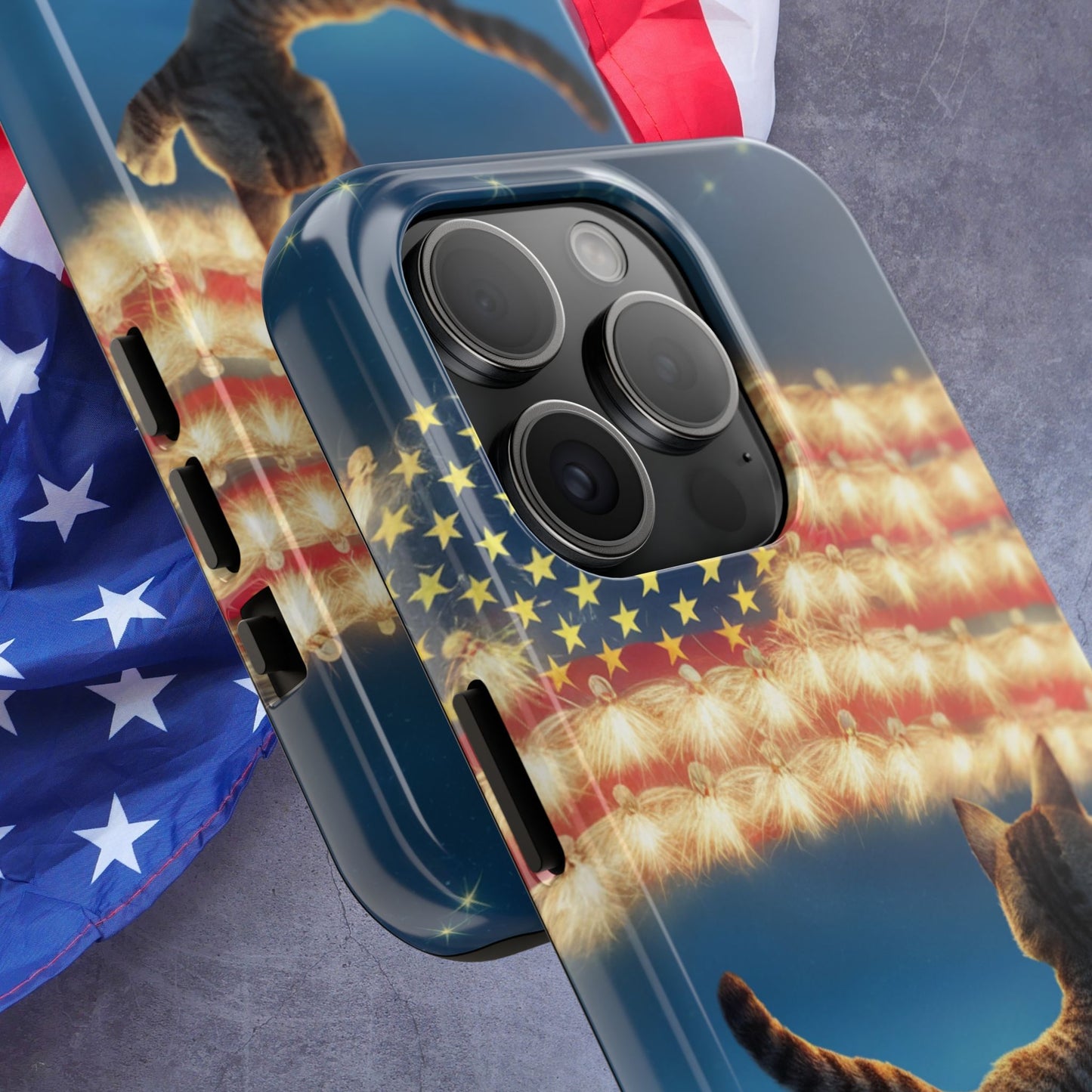 Eagle Eye Wireless Charging Support Tough Case