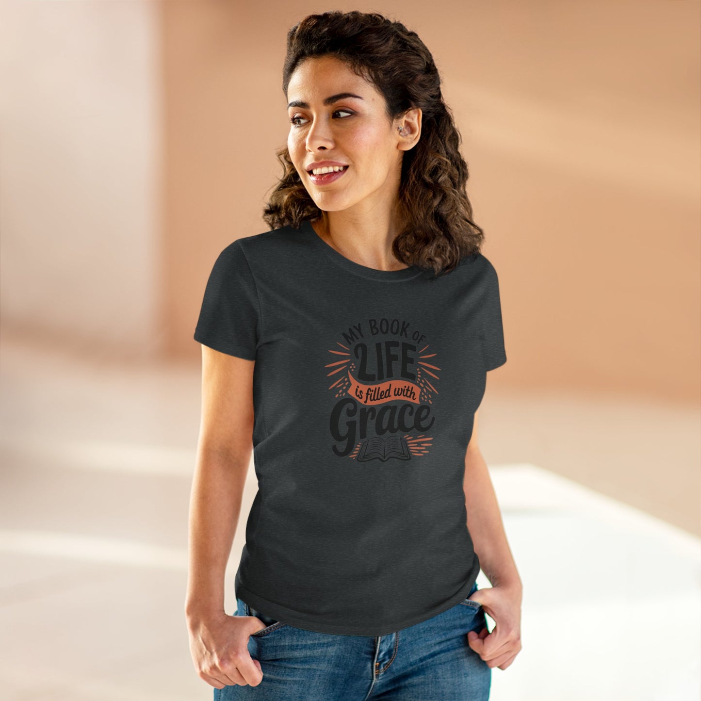 Grace Grit Women Cotton Tshirt