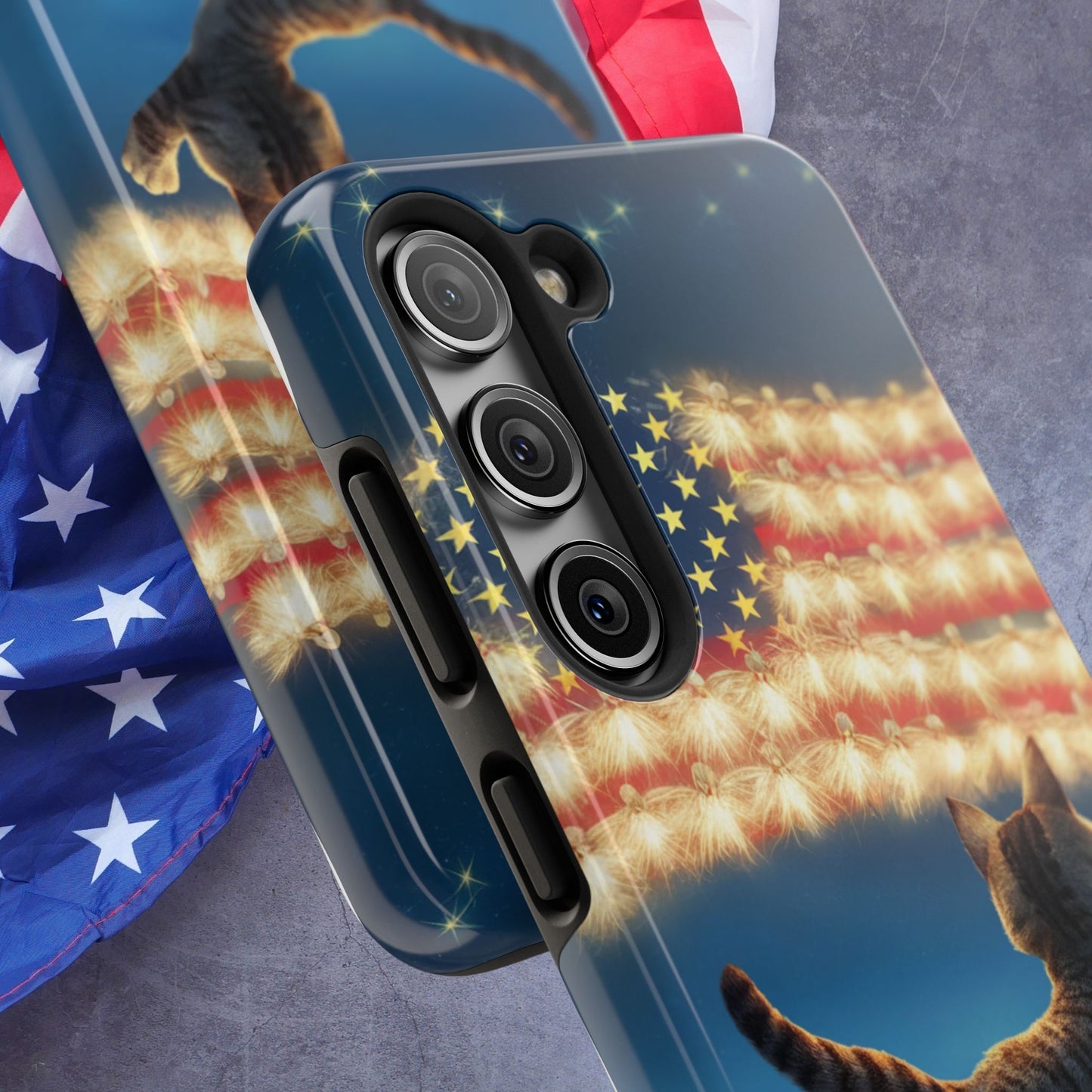 Eagle Eye Wireless Charging Support Tough Case