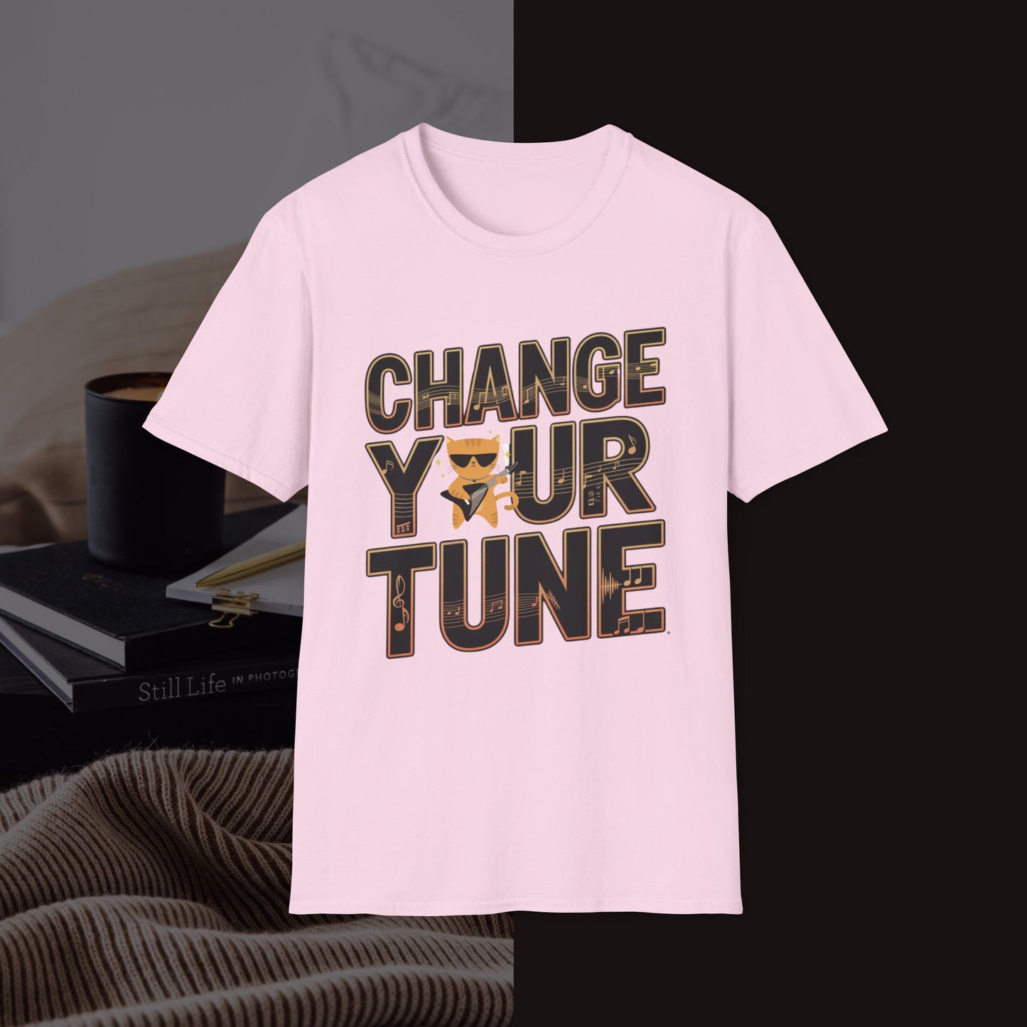 Change Your Tune Music Idiom Unisex Softstyle T-Shirt