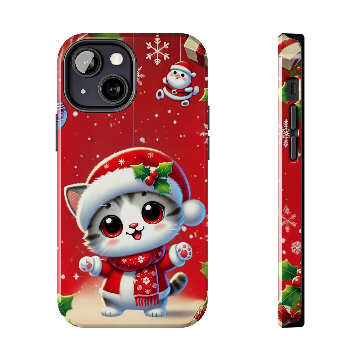 Purrfect Wishes Wireless Charging Support Tough Case