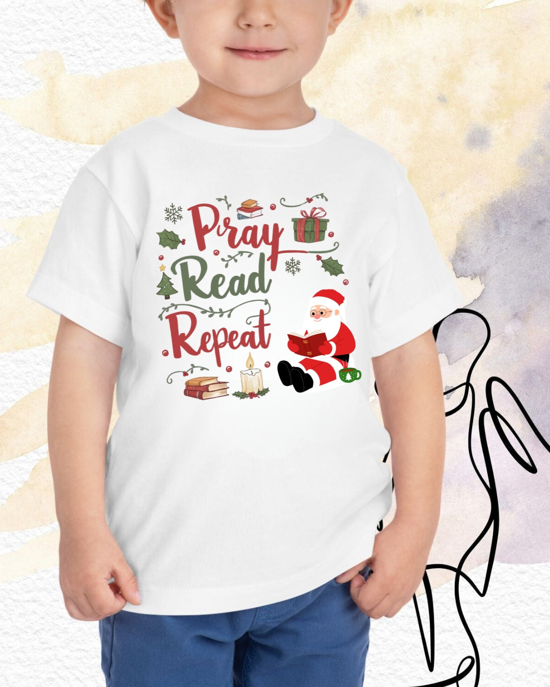 Christlike Reader kid Cotton Tshirt