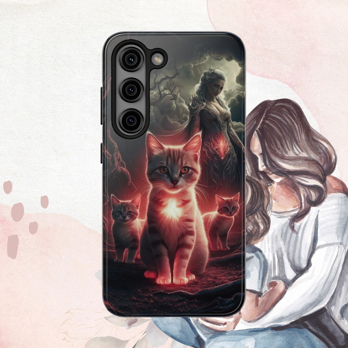 Mama's Mind Meld Wireless Charging Support Tough Case