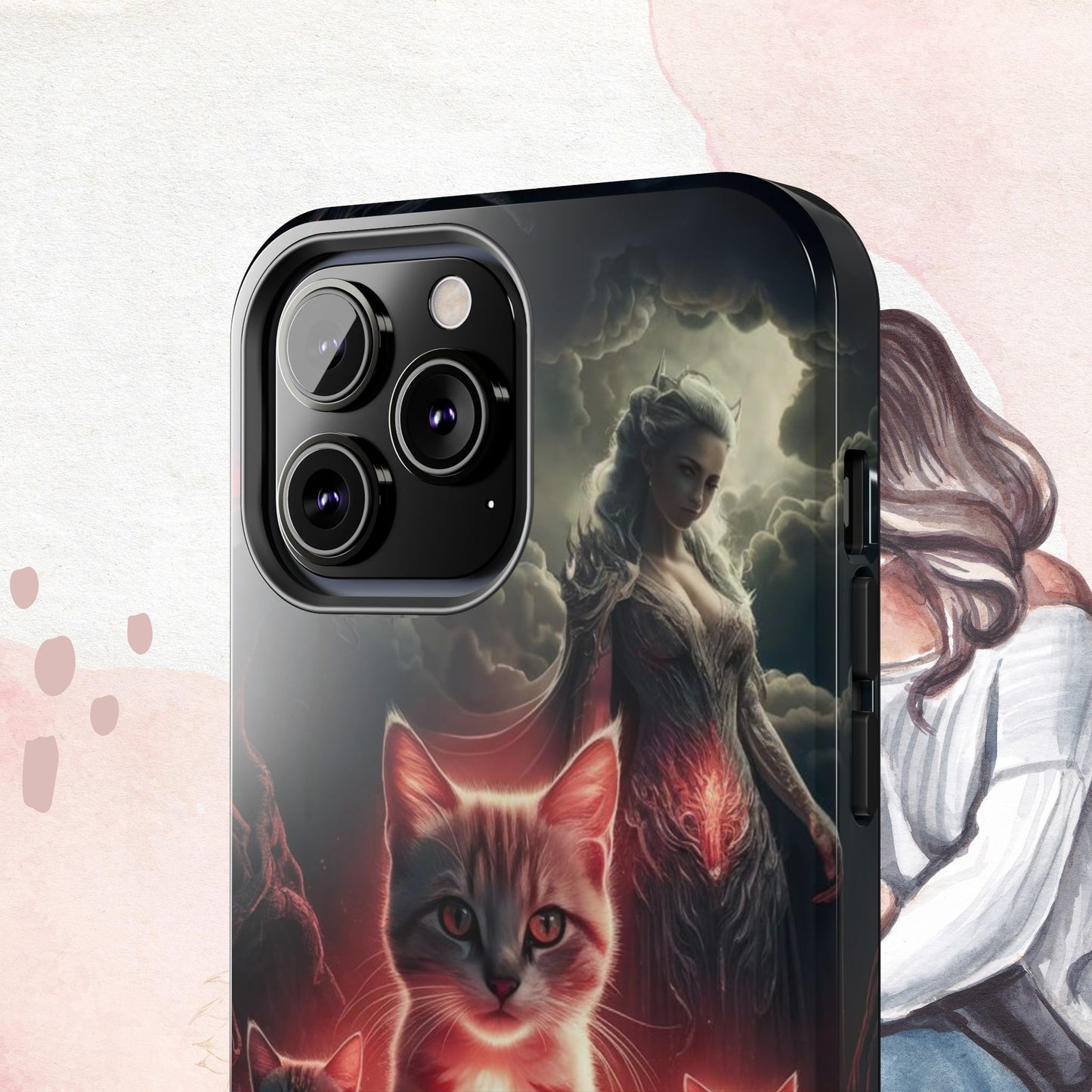 Mama's Mind Meld Wireless Charging Support Tough Case