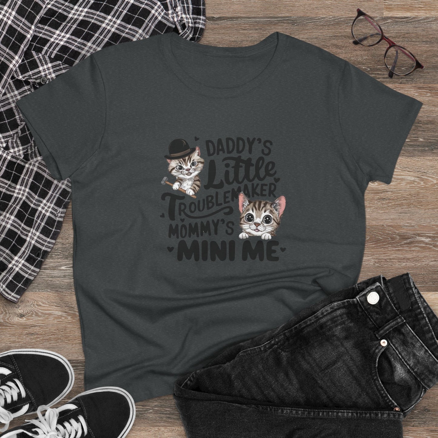 Daddy Little Women Cotton Tshirt