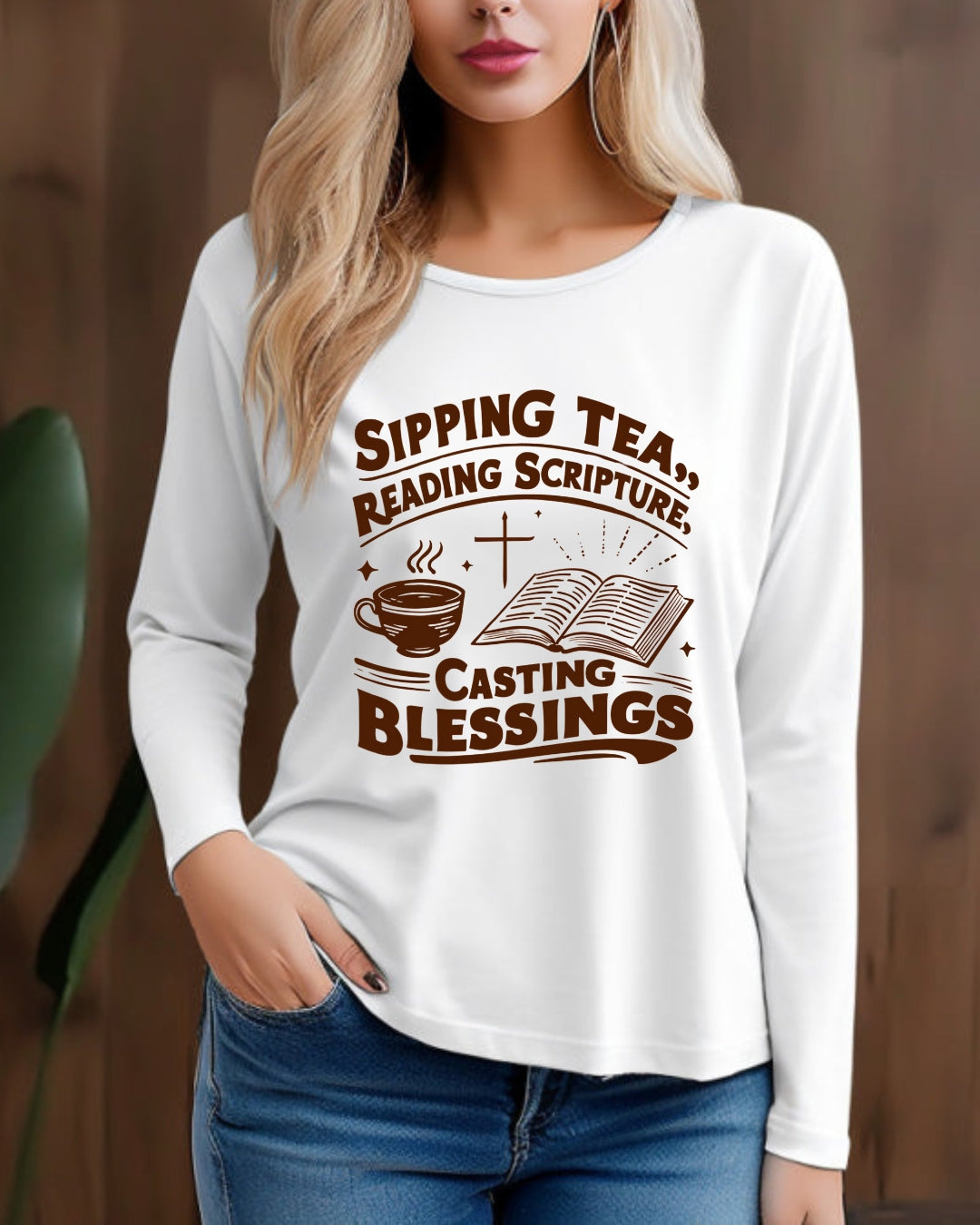 Graceful Reads Cotton Long Sleeve Tshirt