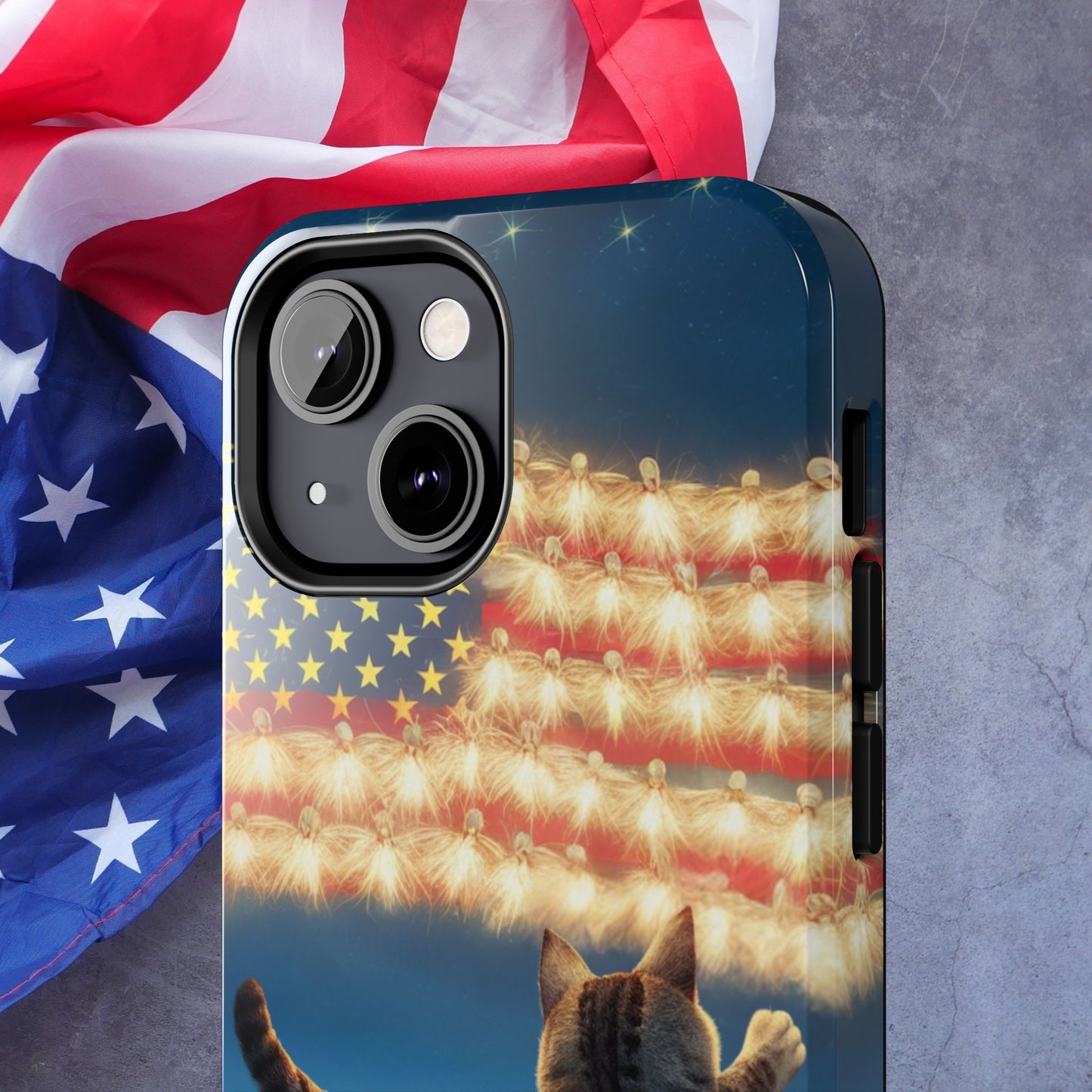 Eagle Eye Wireless Charging Support Tough Case