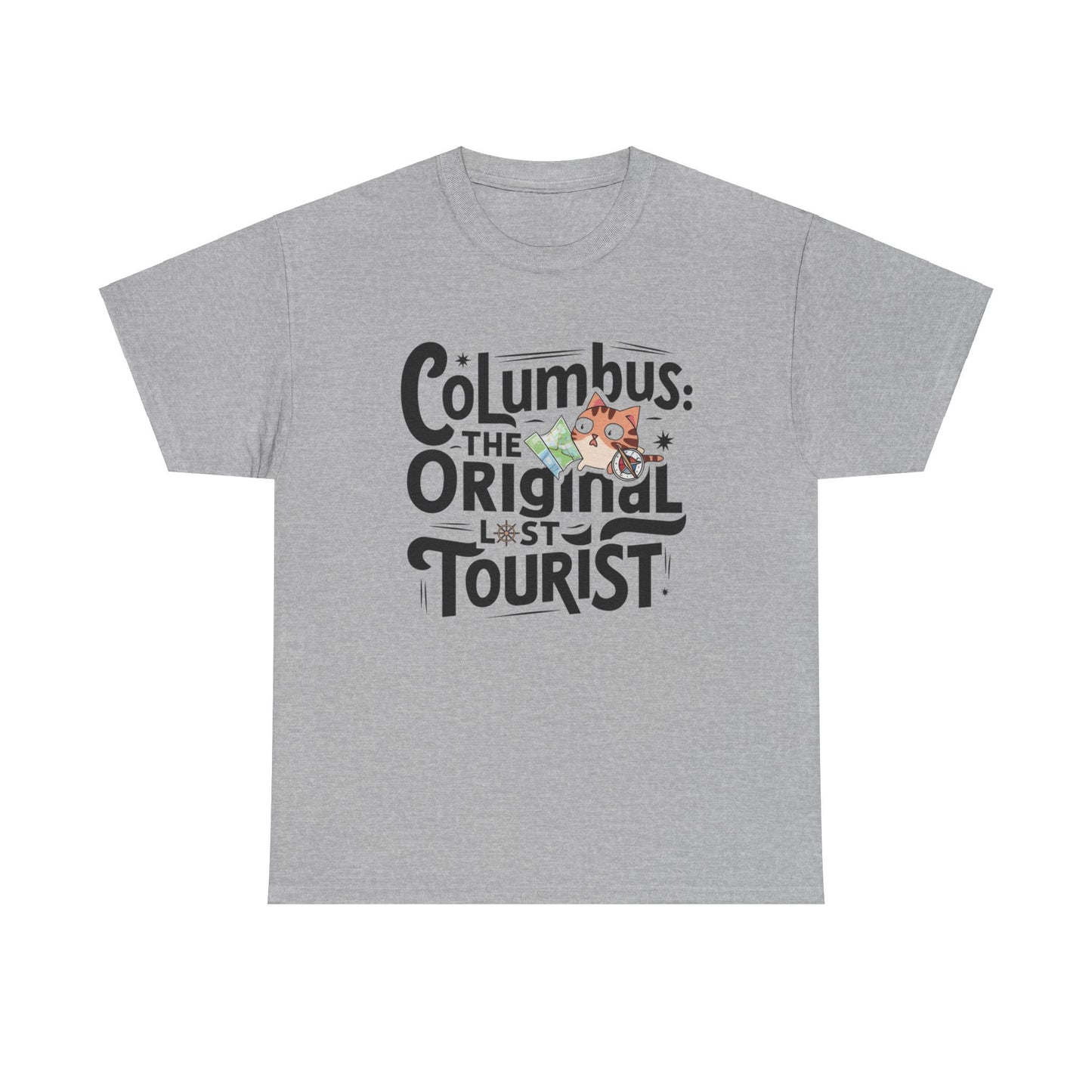 Columbus The Original Lost Tourist Cotton Tee