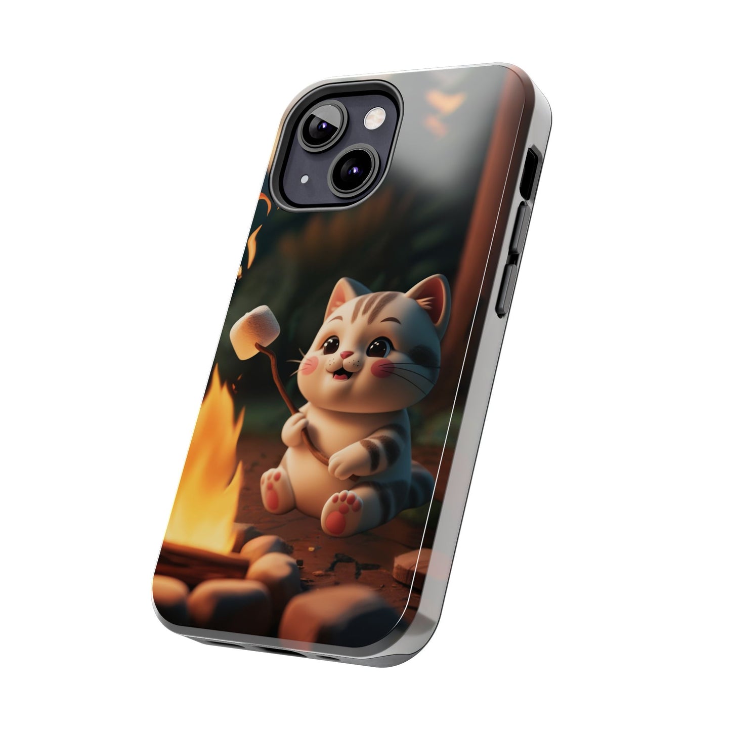 Meowstic Grip Wireless Charging Support Tough Case.