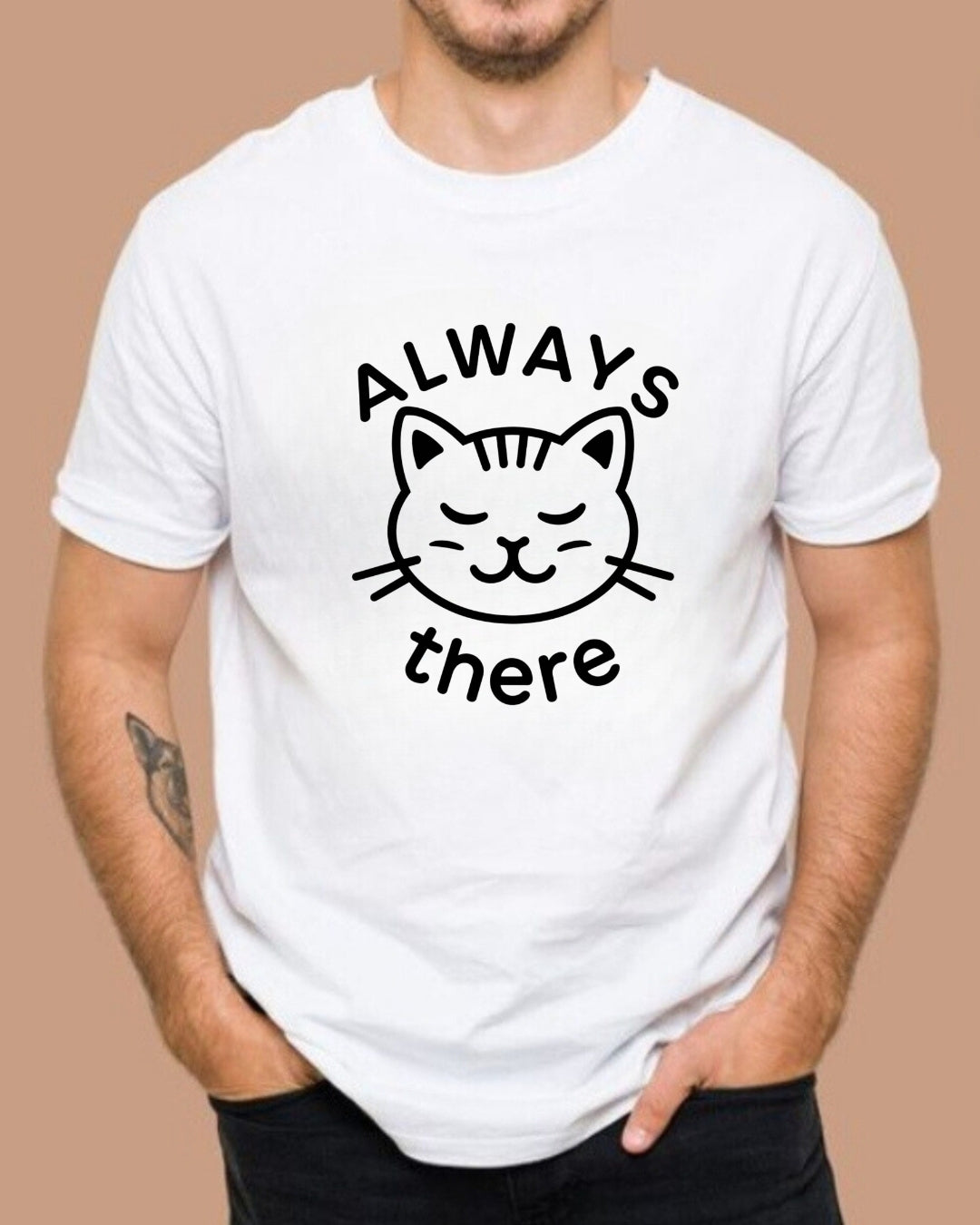 Always There Dad Cotton T-Shirt