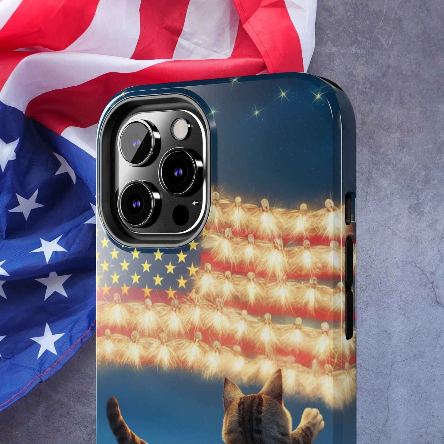 Eagle Eye Wireless Charging Support Tough Case