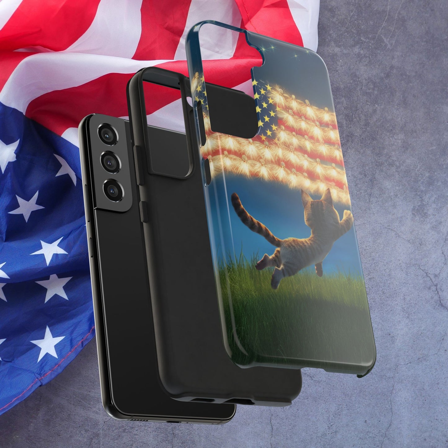 Eagle Eye Wireless Charging Support Tough Case