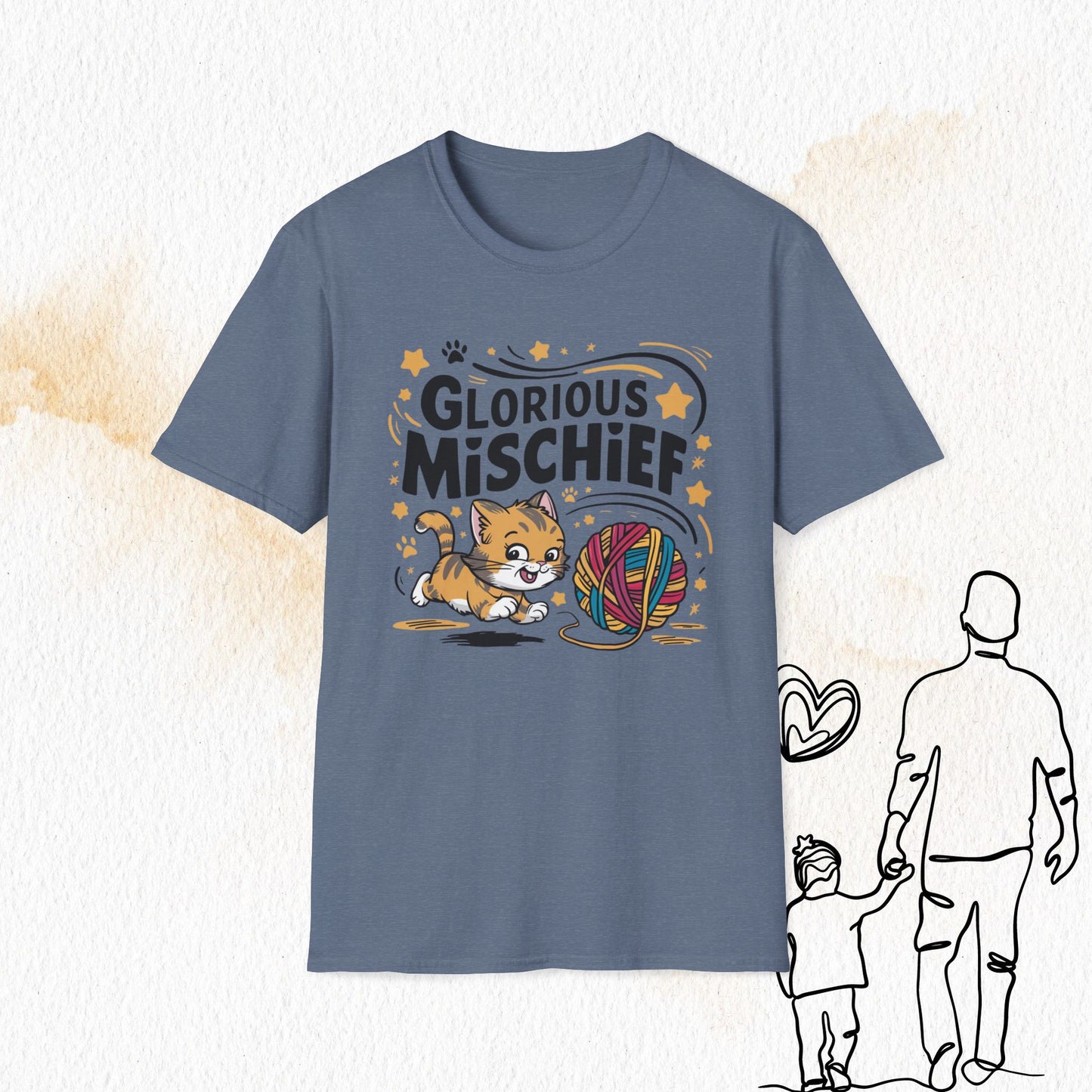 Glorious Mischief Cotton Men T-Shirt