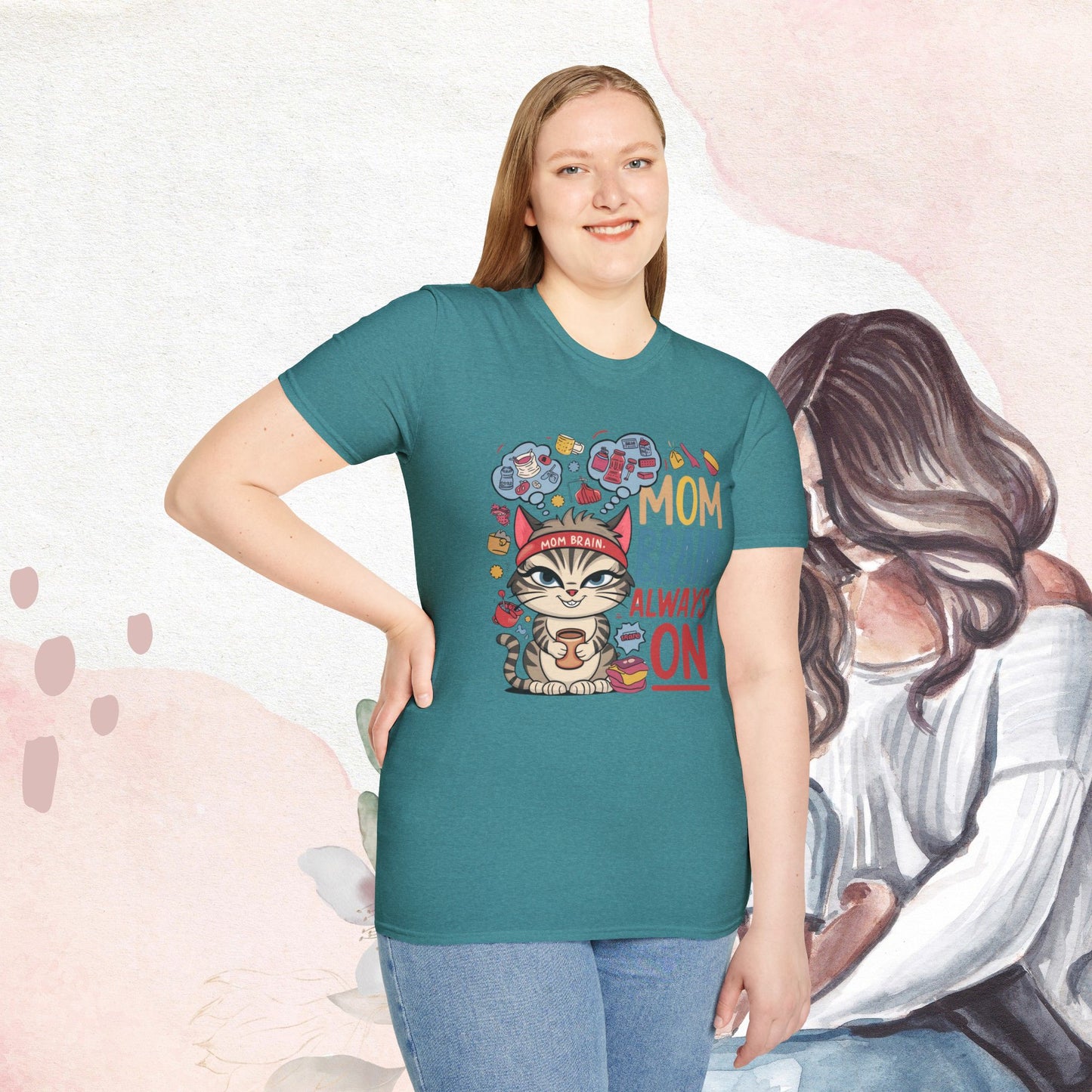 Mom Brain Cotton T-Shirt