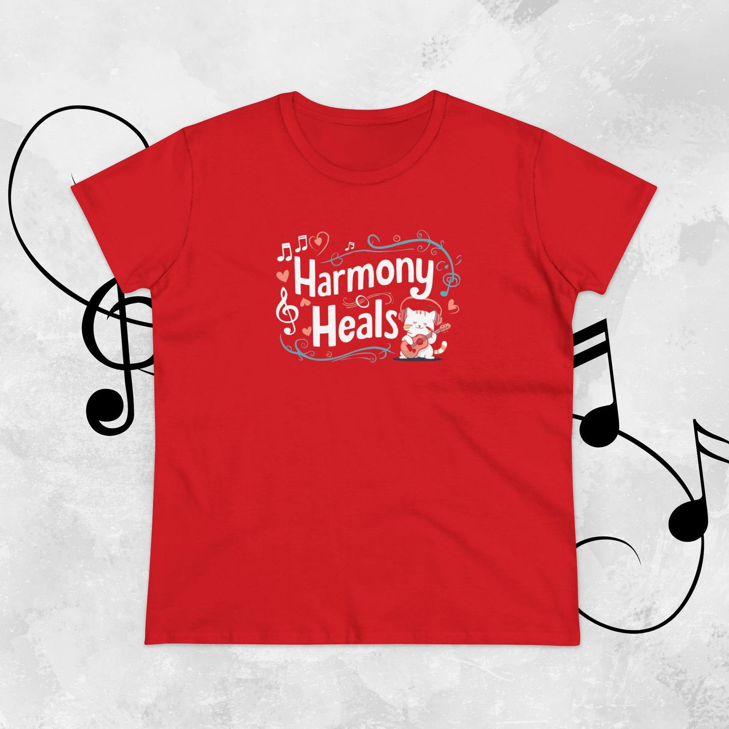 Harmony Heal Women Cotton Tshirt