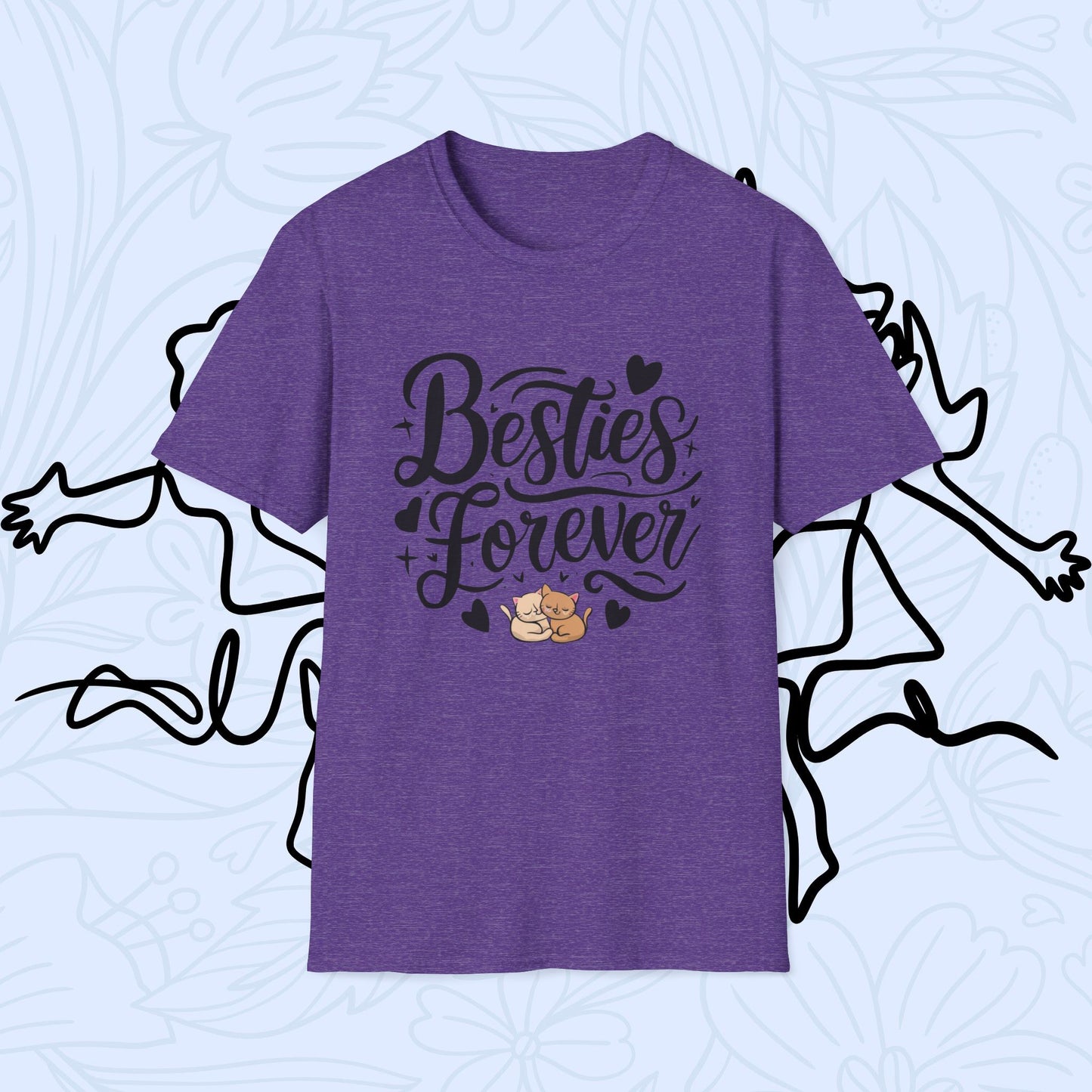 Besties Forever Cotton T-Shirt