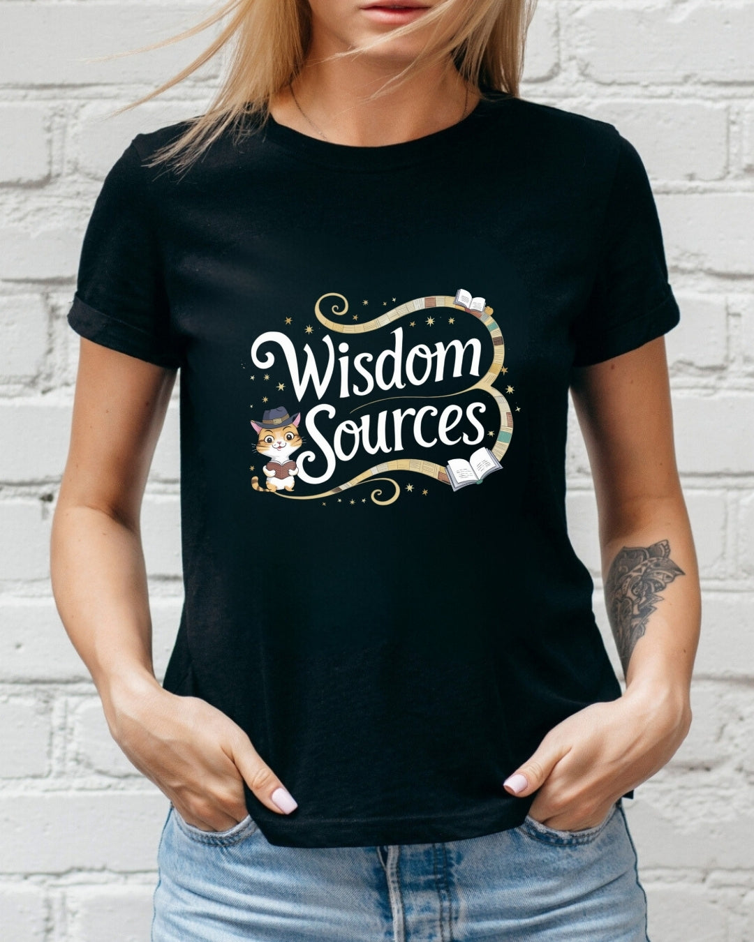 Wisdoms Source Grandma Cotton T-Shirt