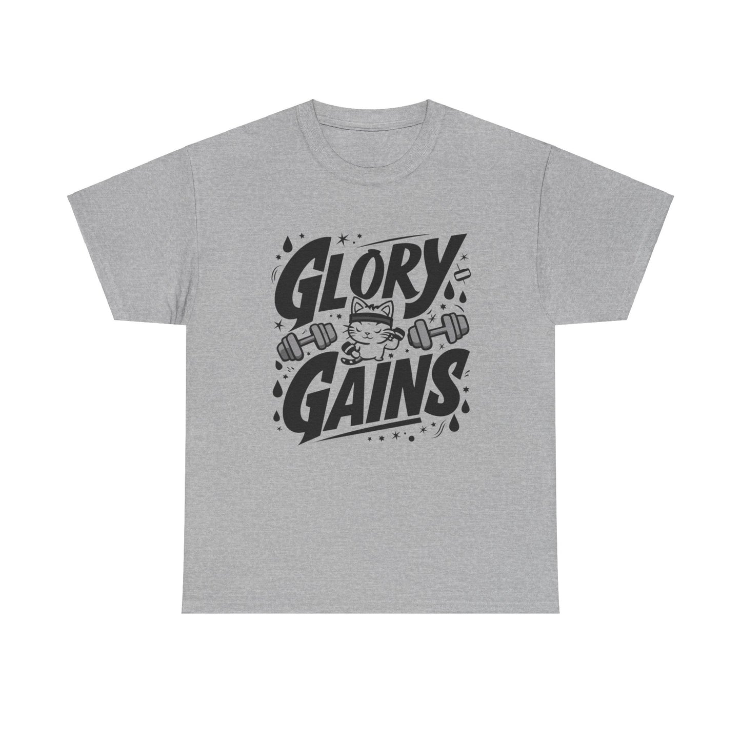 Glory Gain Gym Cotton T-Shirt