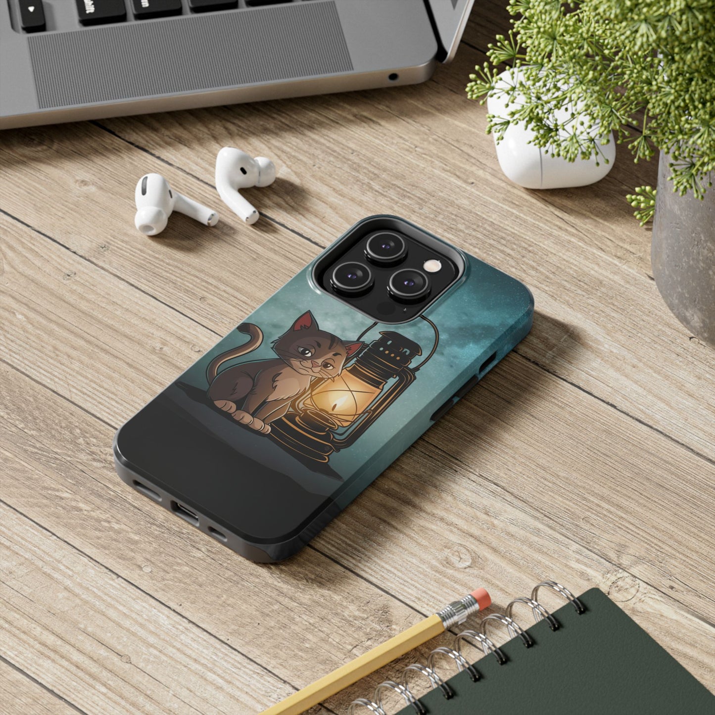 Meowteenth Wireless Charging Support Tough Case