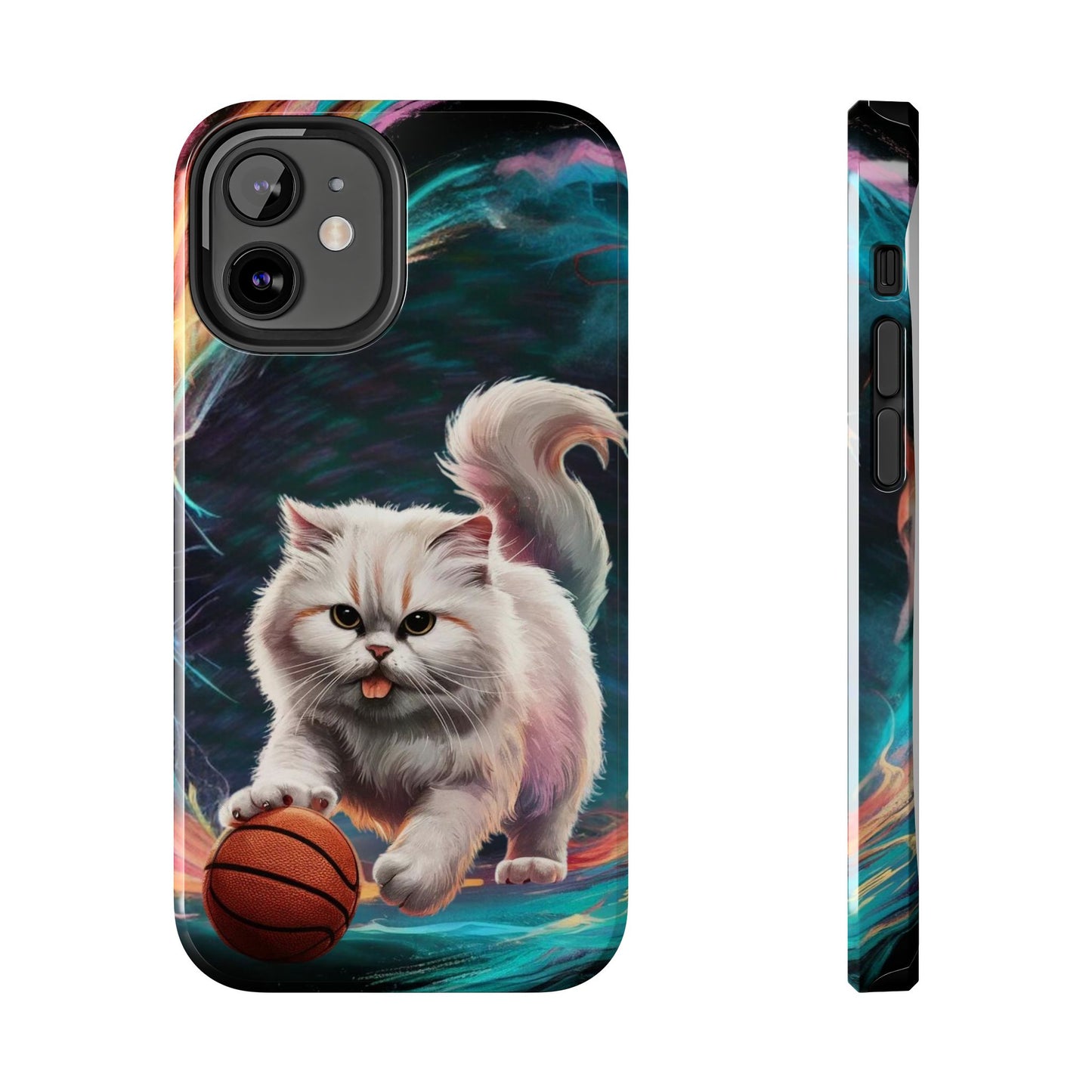Meowble Dribble Wireless Charging Support Tough Case.
