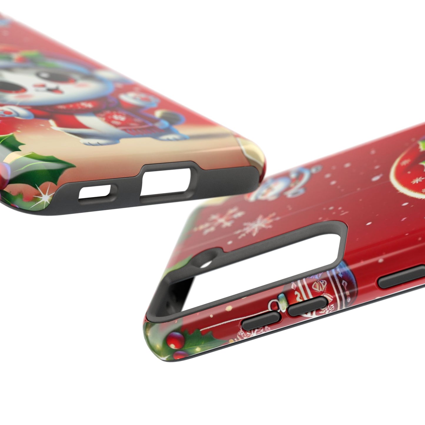 Purrfect Wishes Wireless Charging Support Tough Case