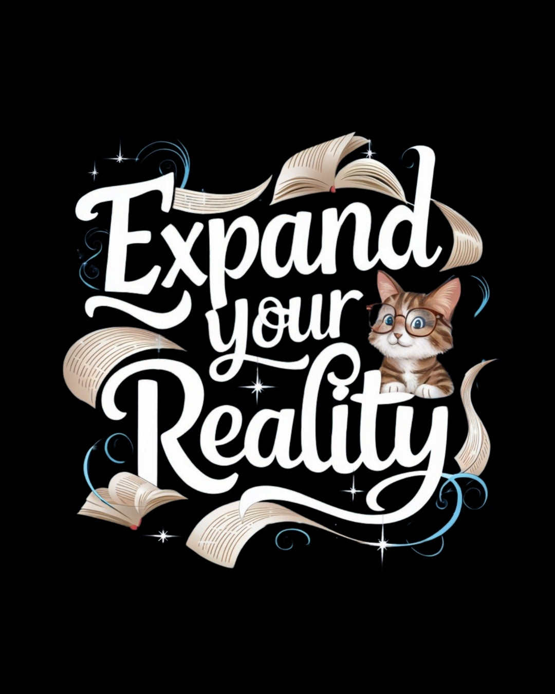Book Lovers Expand The Reality Cotton T-Shirt