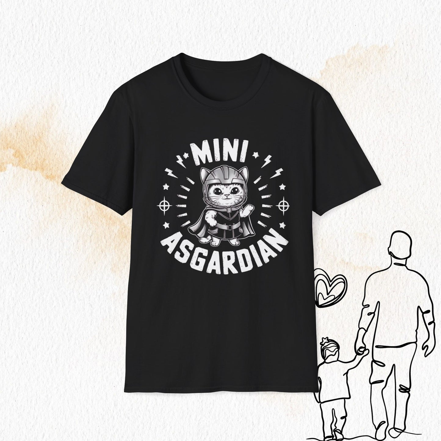 Mini Asgardian Cotton Men Tees