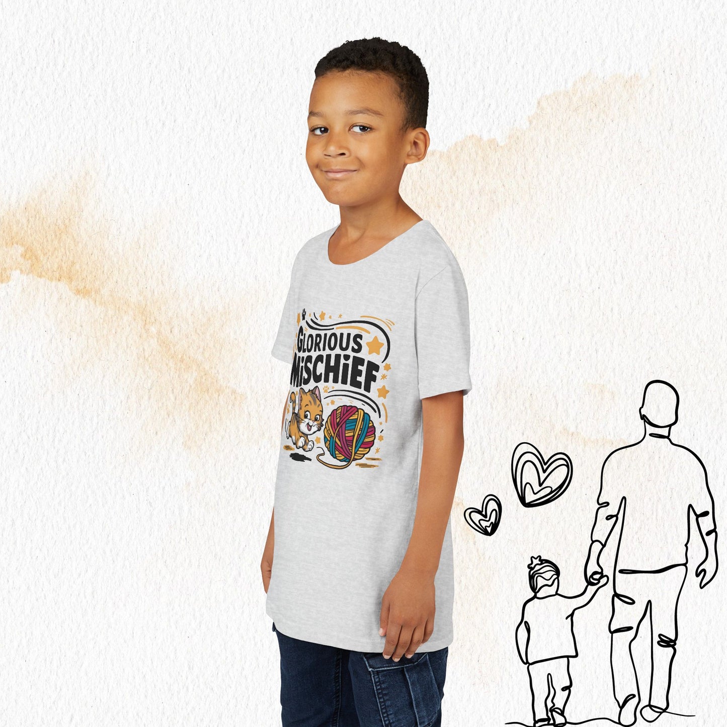 Glorious Mischief Youth Heavy Cotton T-Shirt
