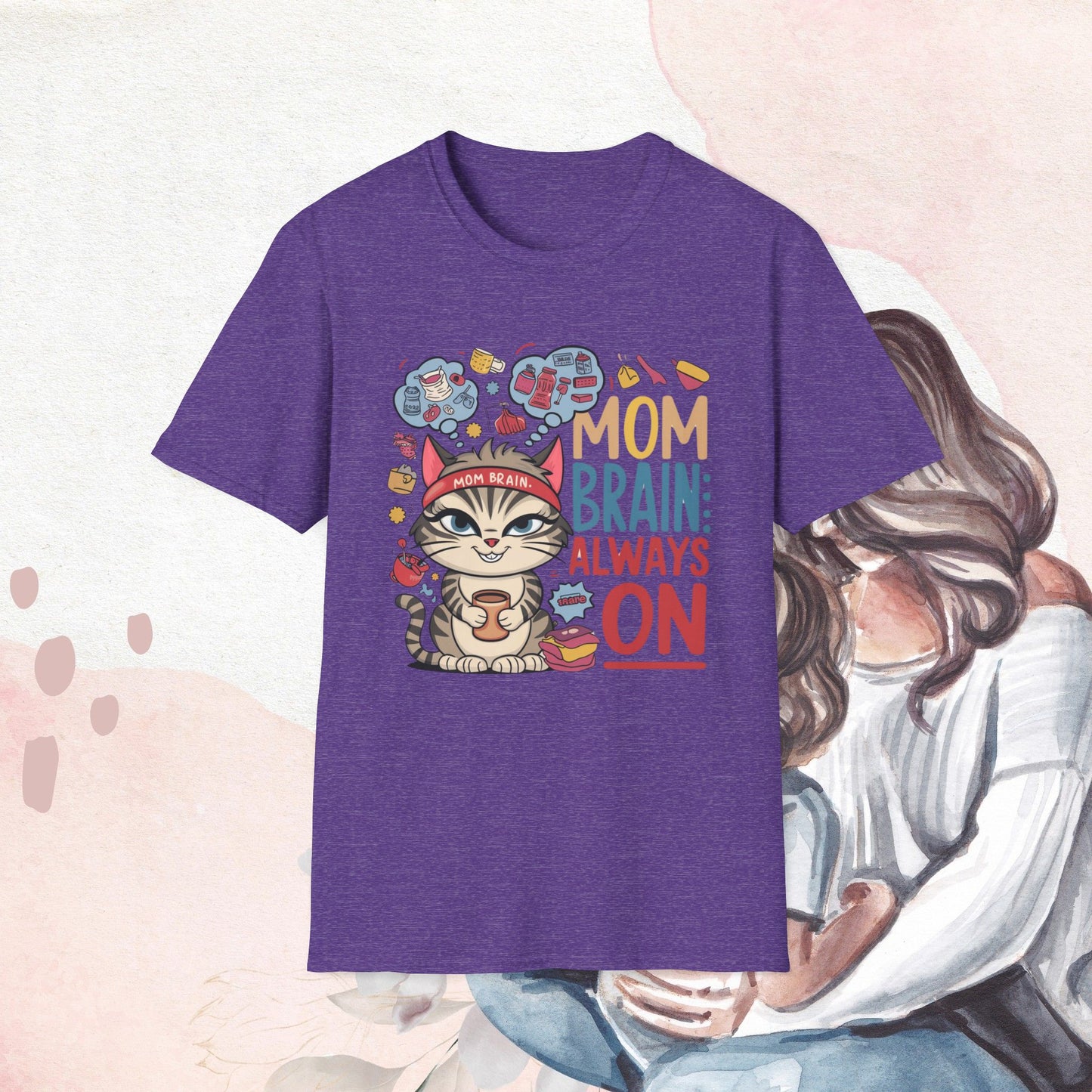 Mom Brain Cotton T-Shirt