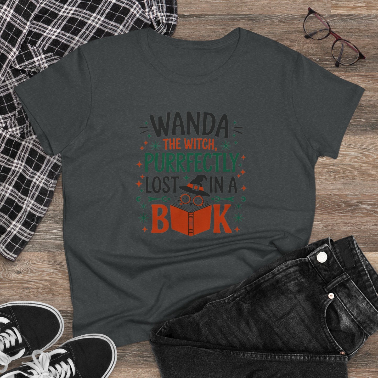 Wizard Word Women Cotton Tshirt