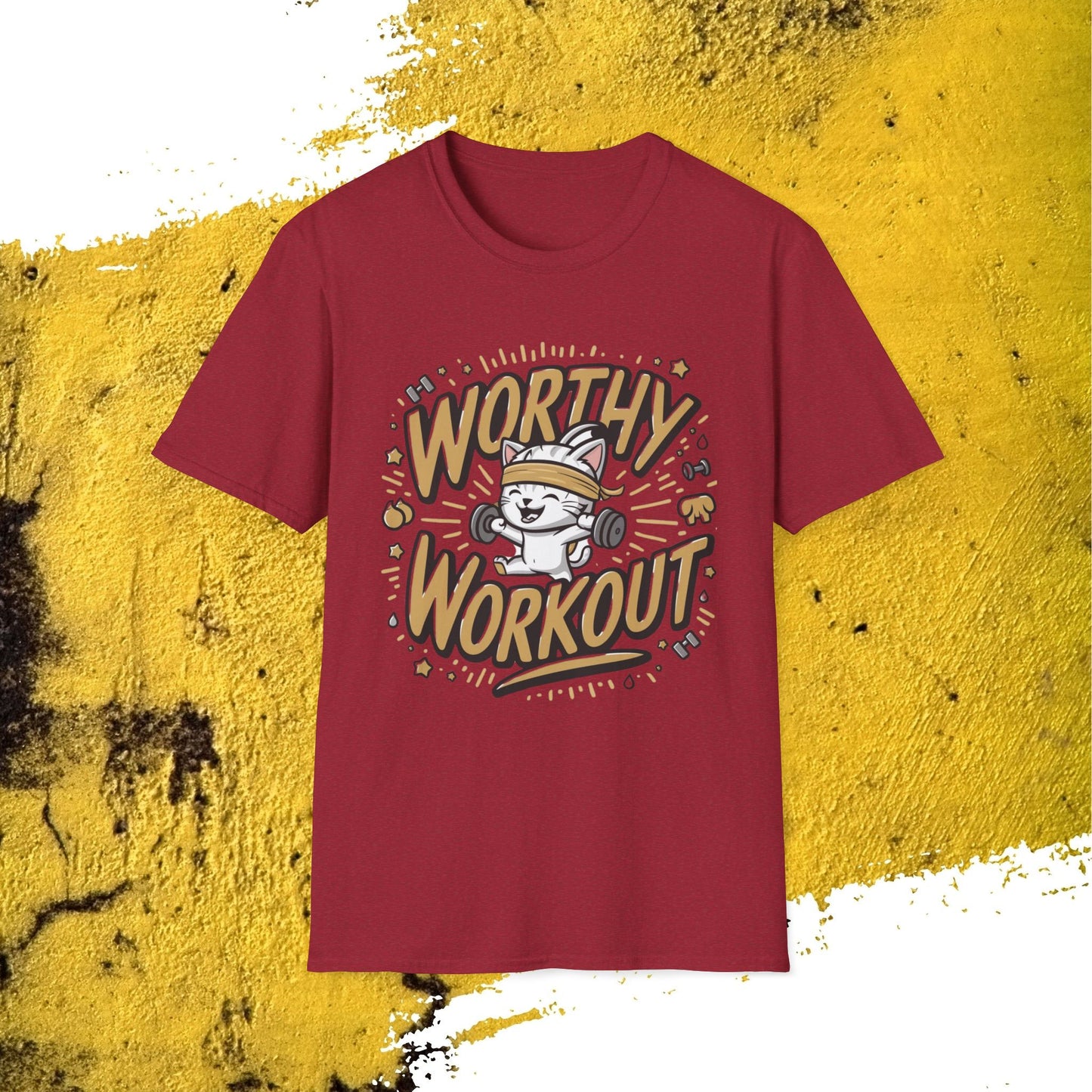 Worthy Workout Cotton Men Tee