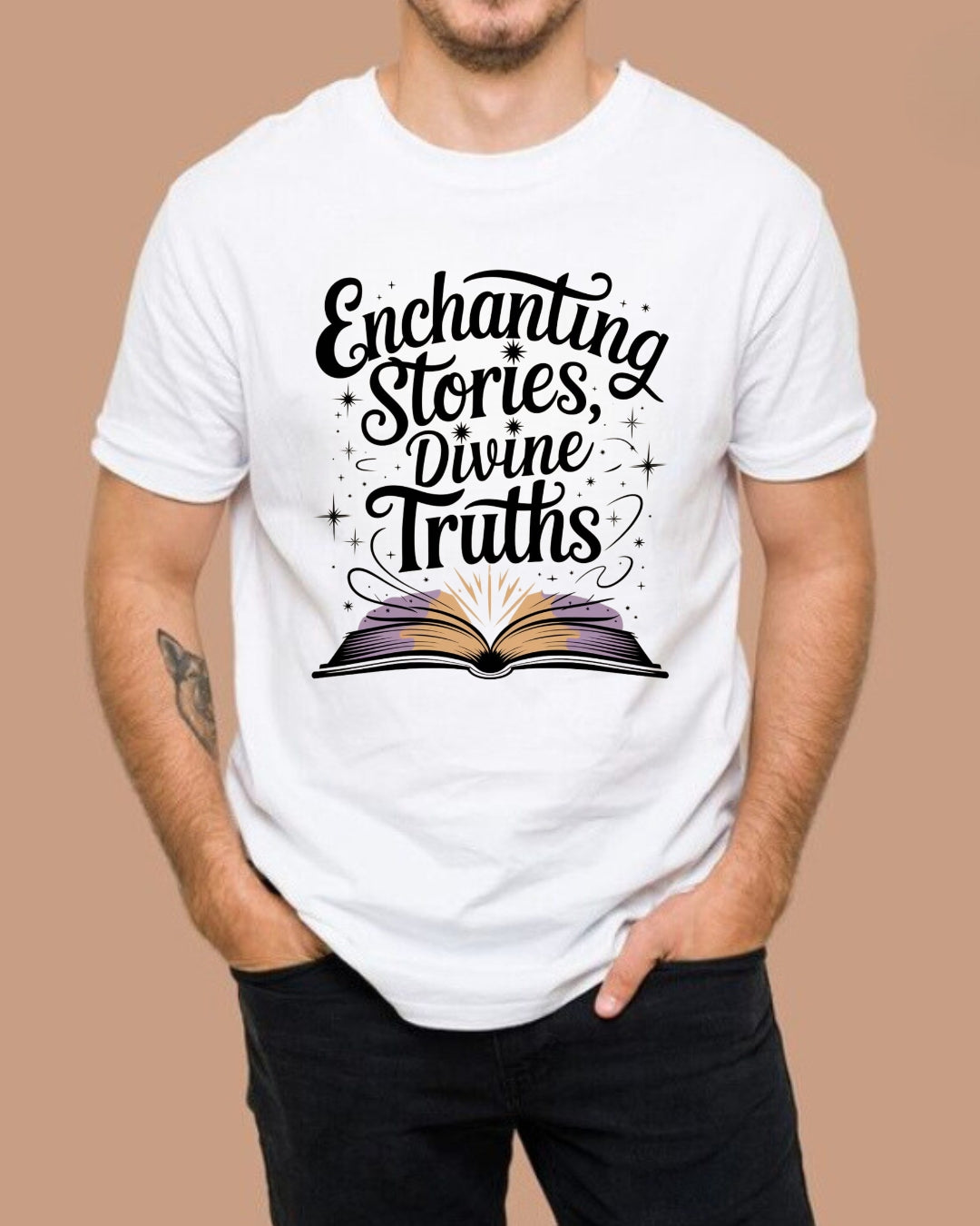 Spellbinding Story Cotton Tshirts
