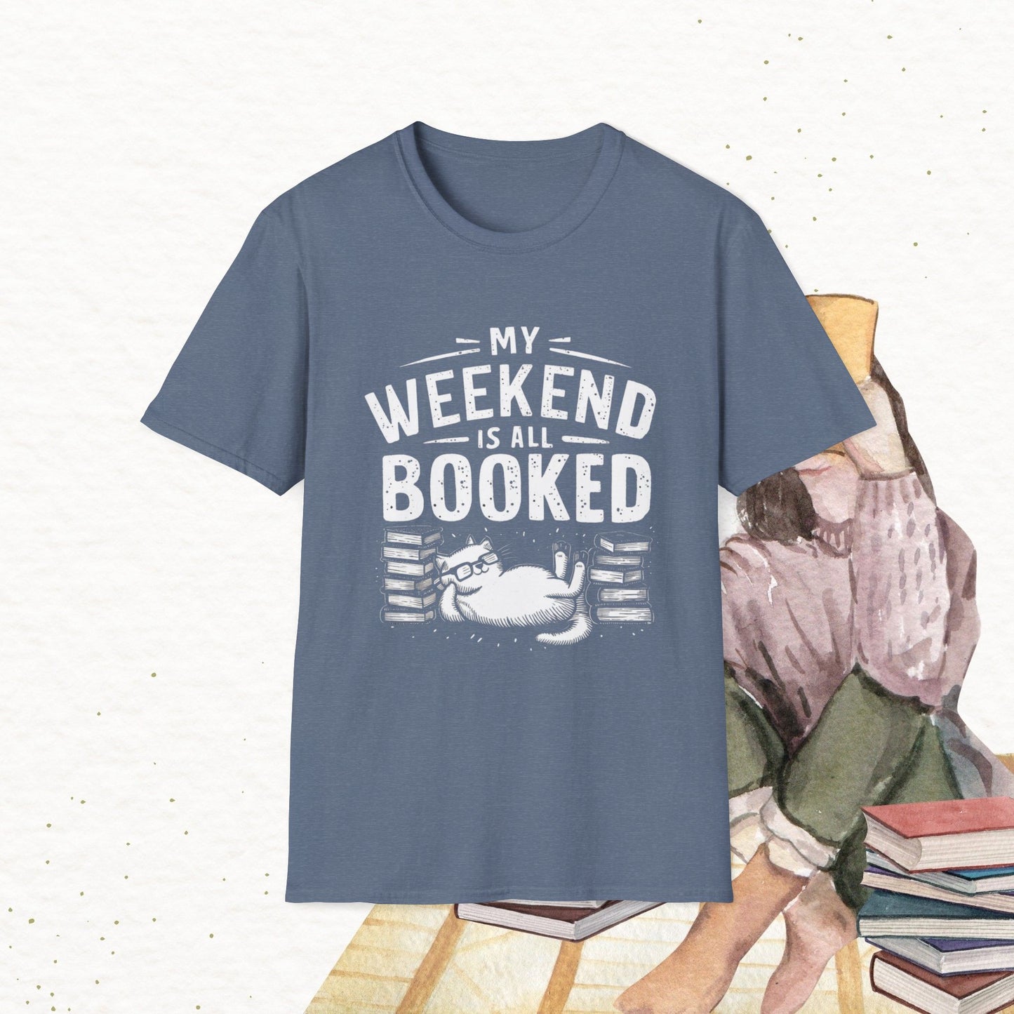 My Weekend Is All Booked Cotton Tee