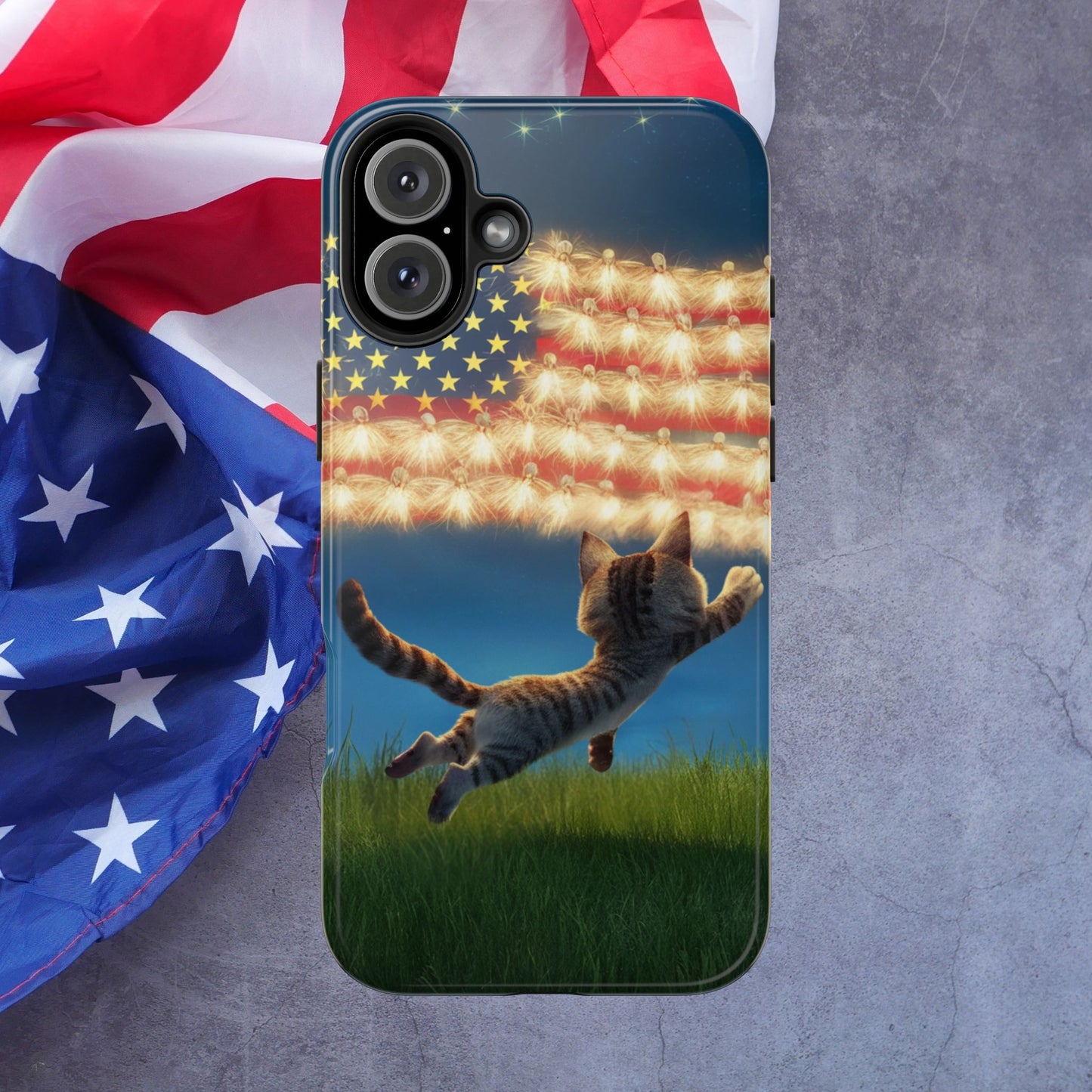 Eagle Eye Wireless Charging Support Tough Case