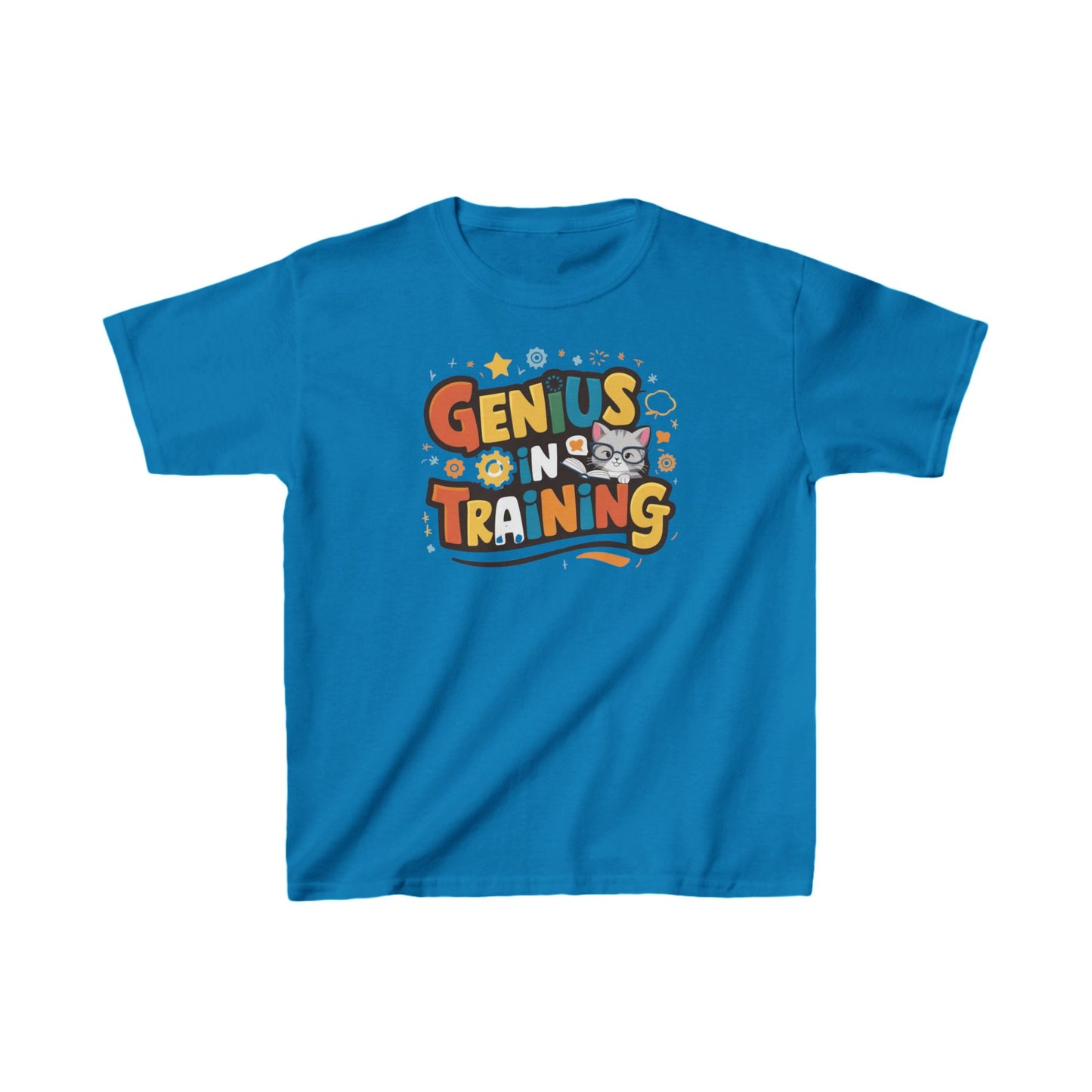 Genius In Training Kids Cotton T-Shirt